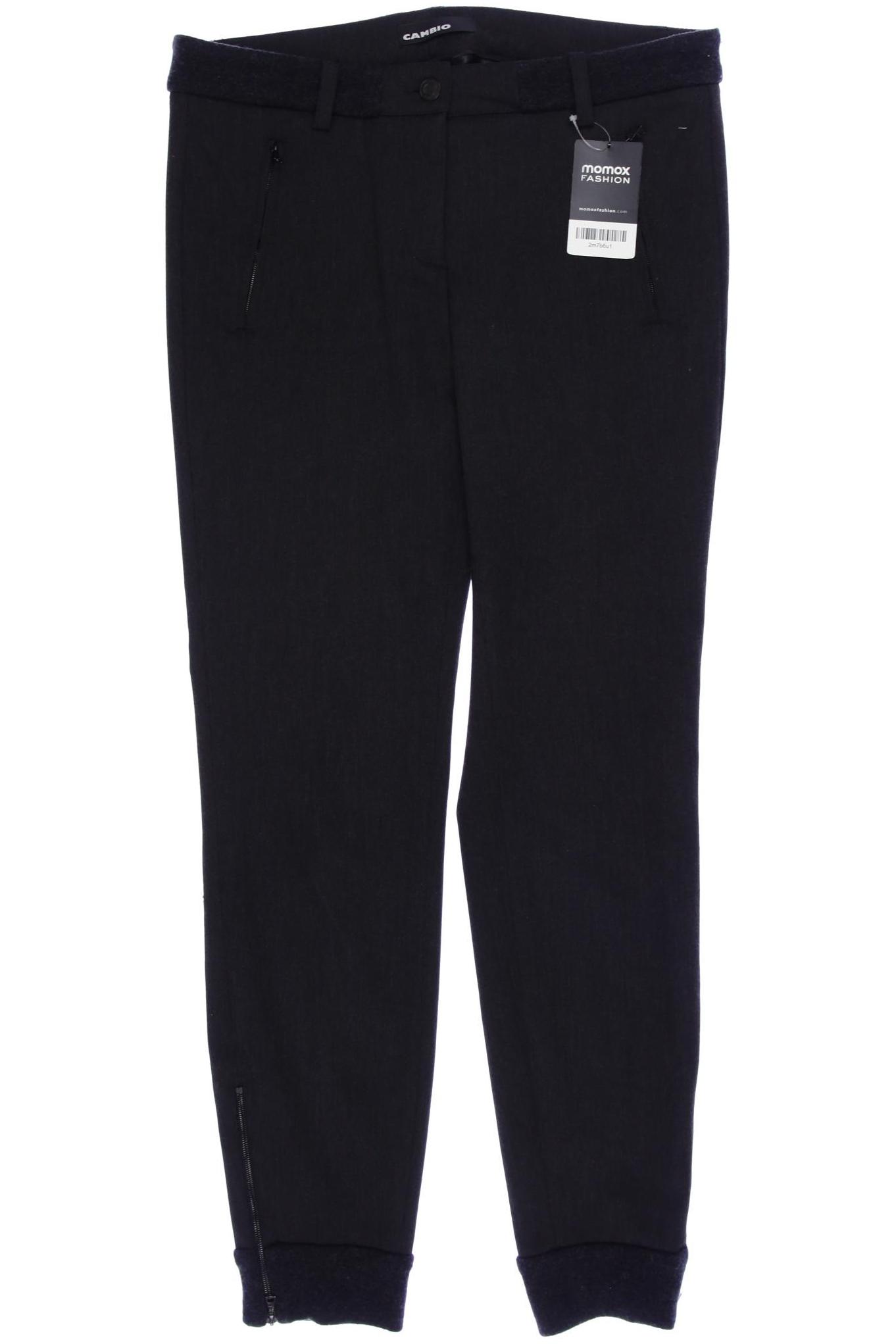 

Cambio Damen Stoffhose, grau, Gr. 36