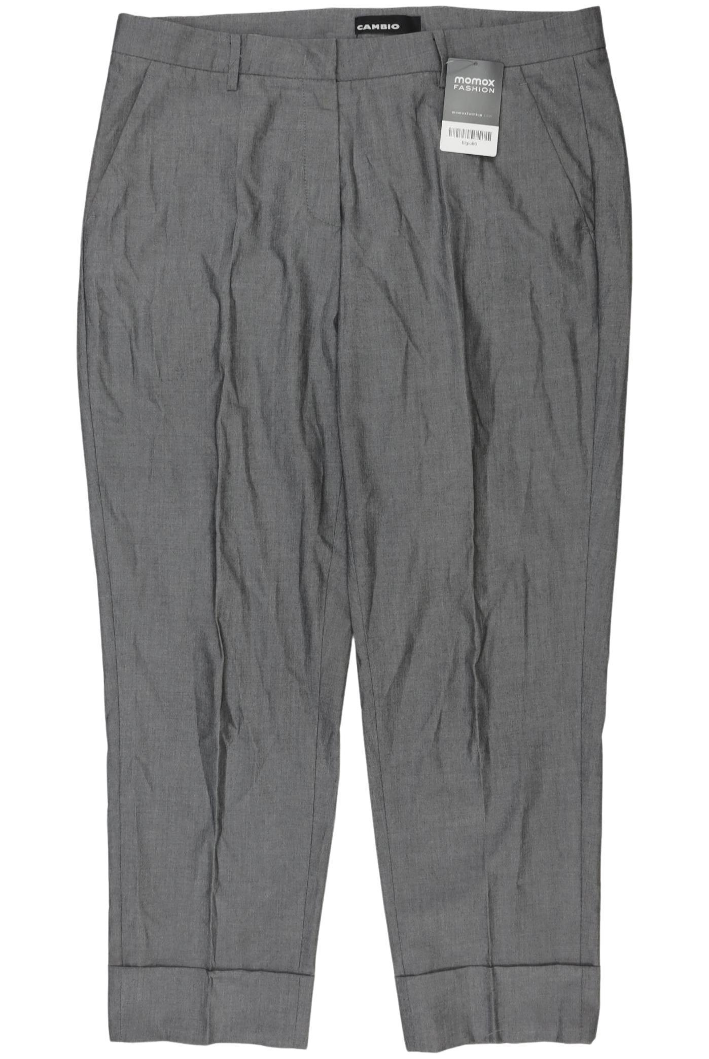 

Cambio Damen Stoffhose, grau, Gr. 34