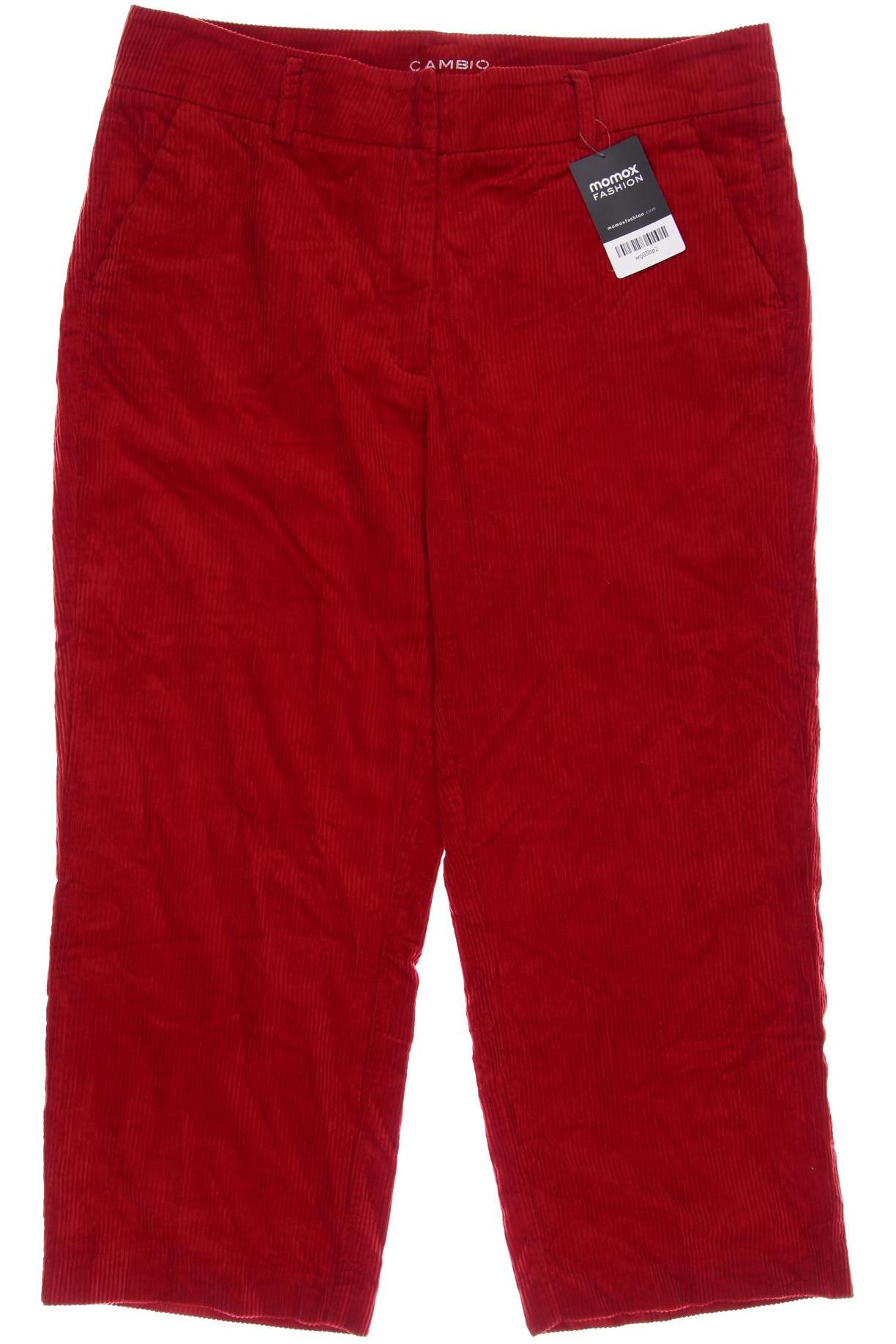 

Cambio Damen Stoffhose, rot, Gr. 42