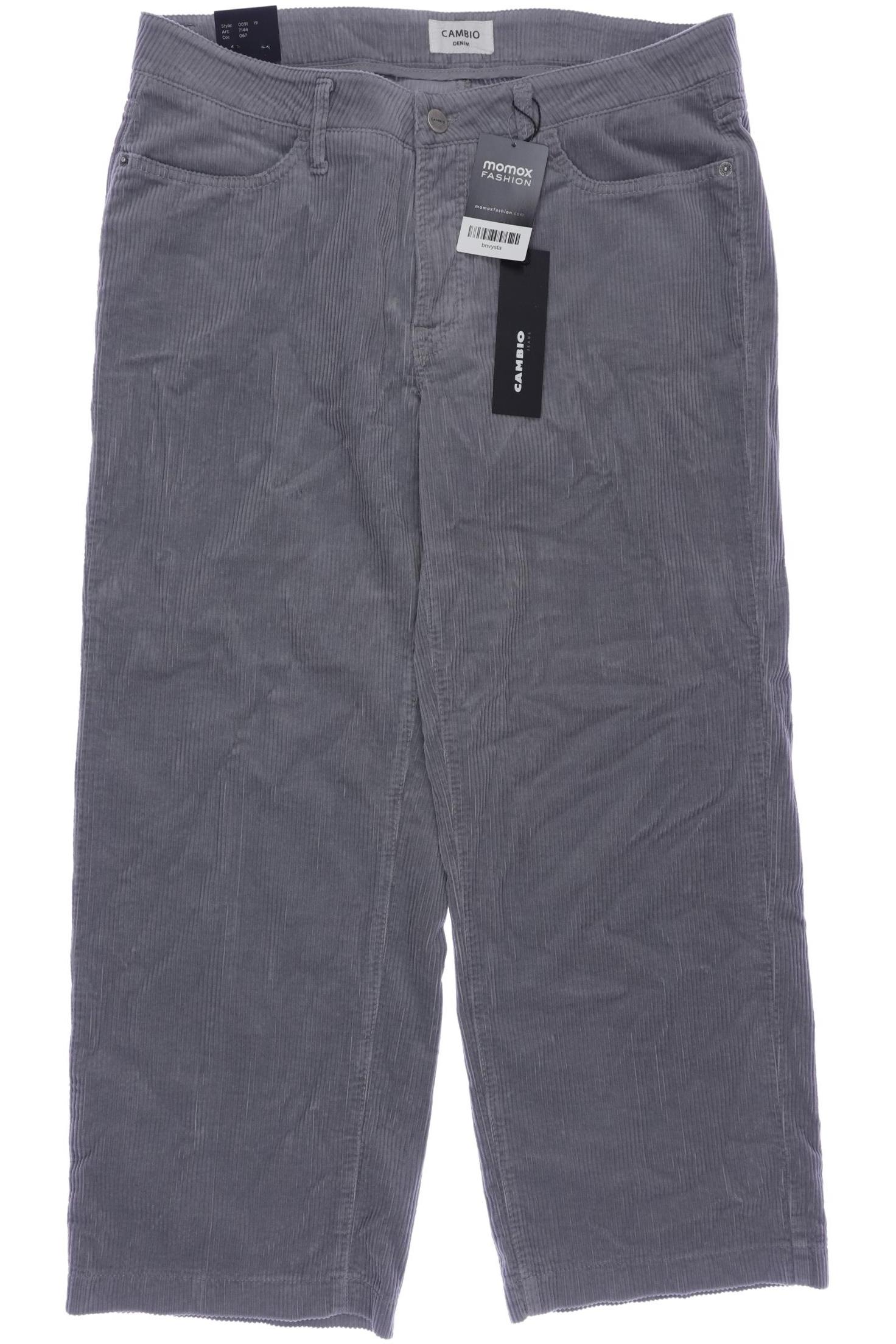 

Cambio Damen Stoffhose, grau, Gr. 42