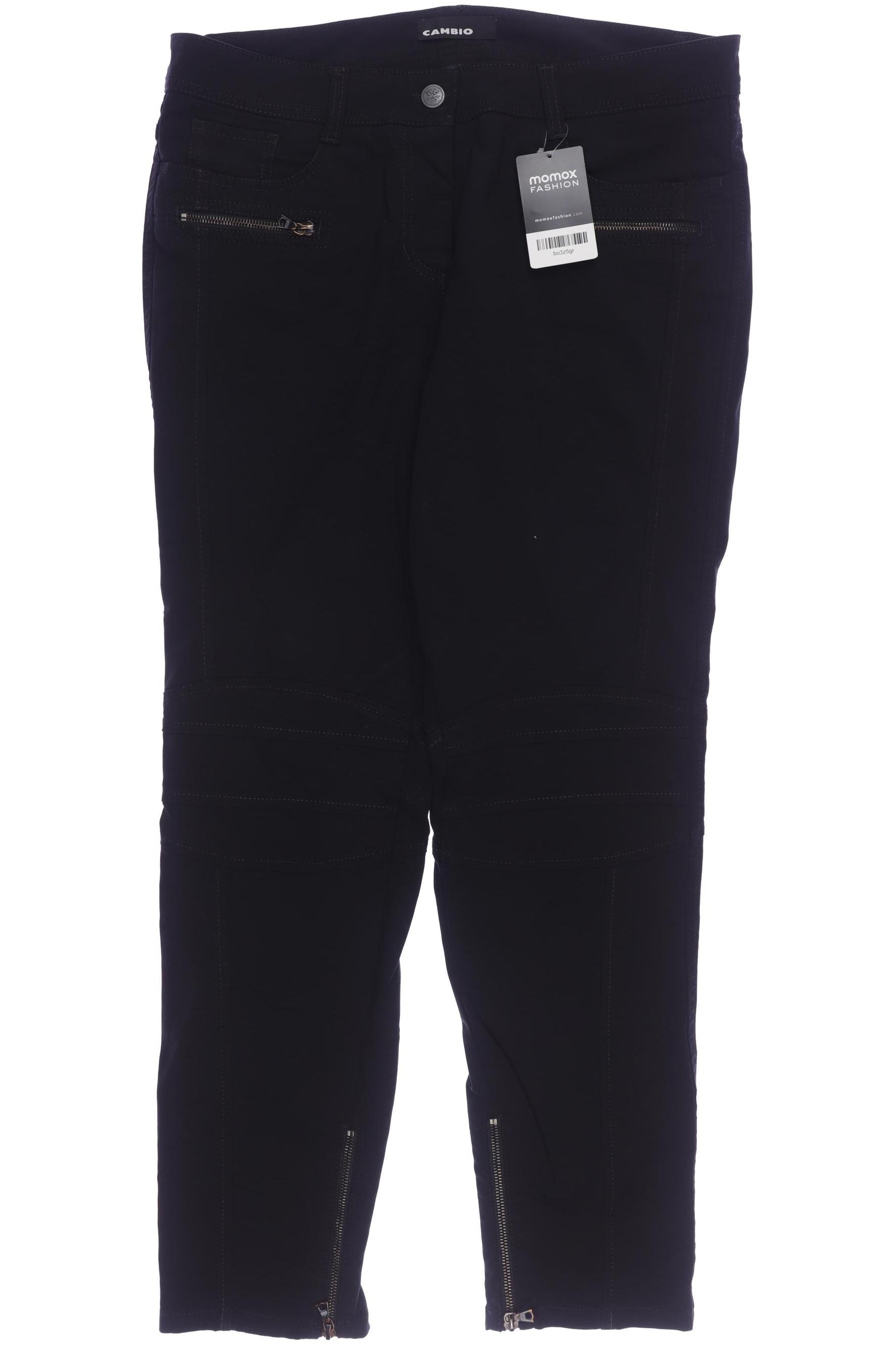 

Cambio Damen Stoffhose, schwarz, Gr. 42