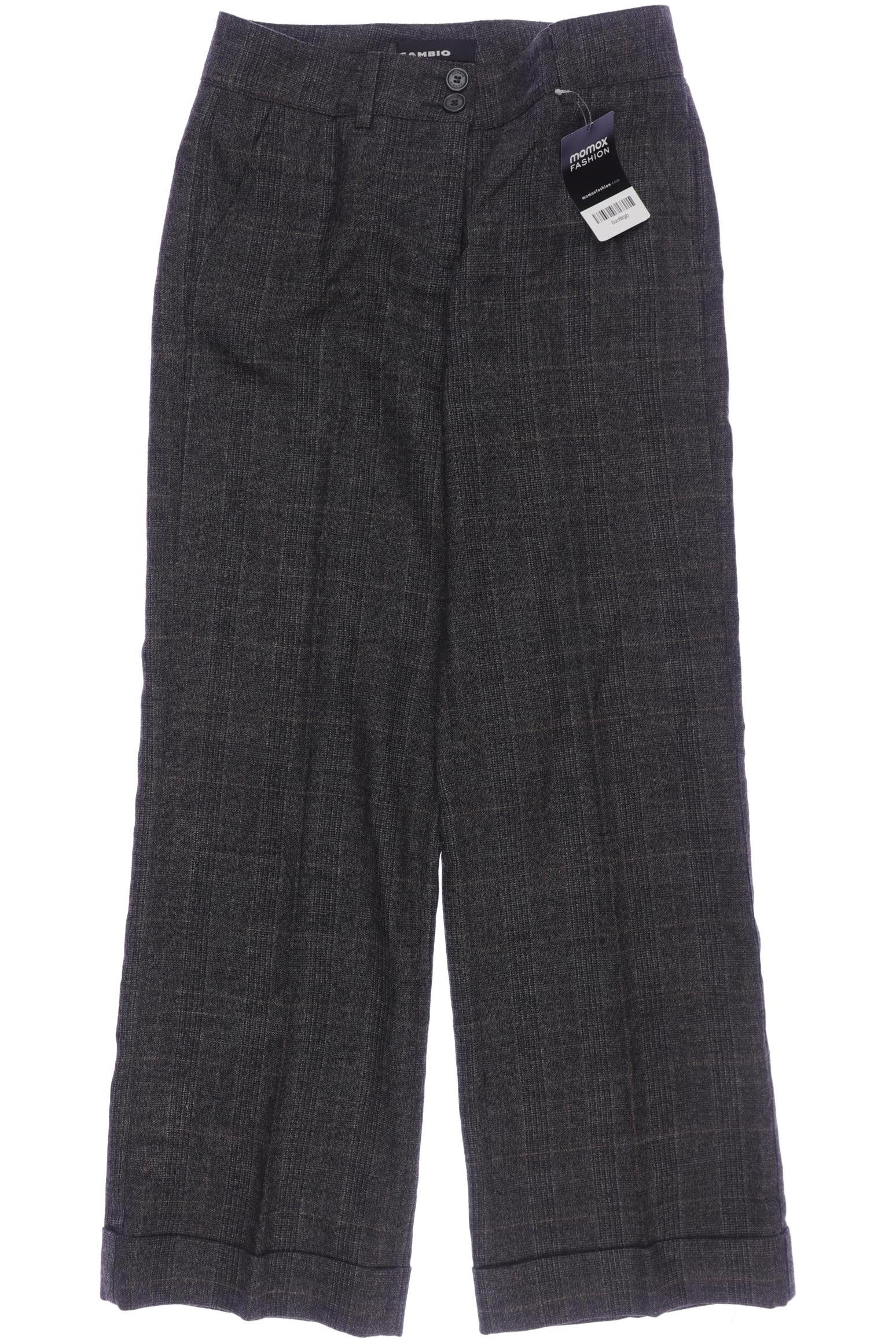 

Cambio Damen Stoffhose, grau, Gr. 32