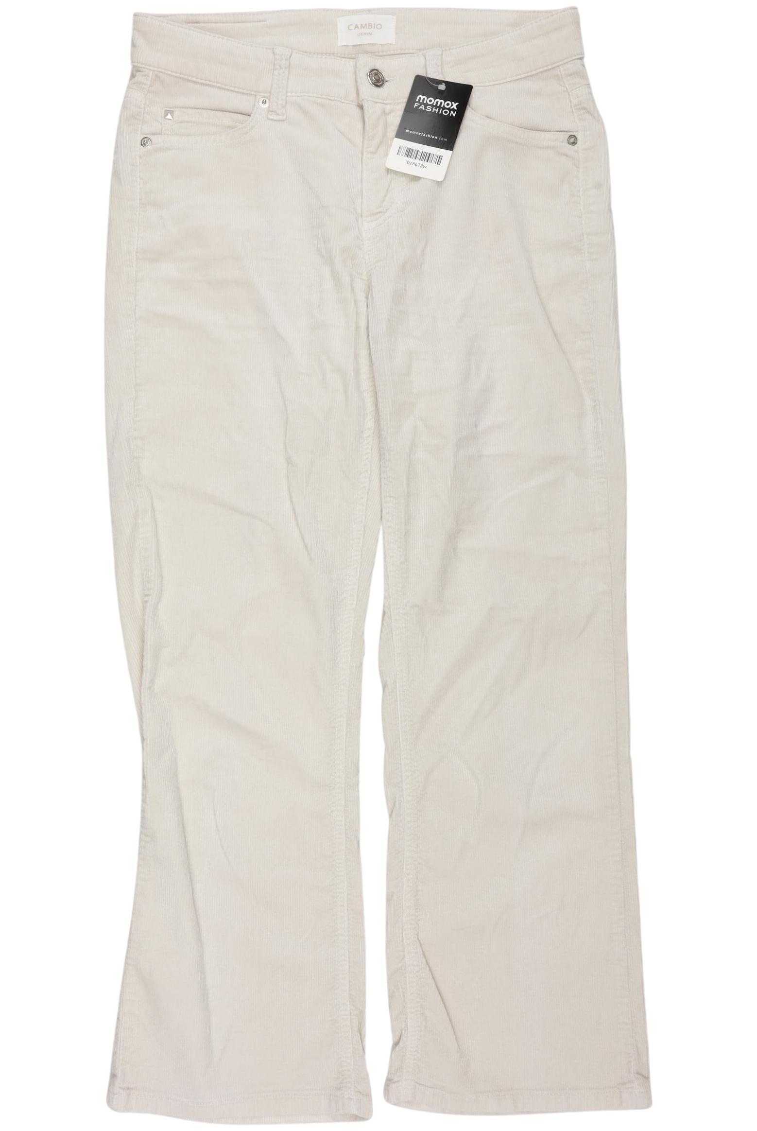 

Cambio Damen Stoffhose, cremeweiß, Gr. 36