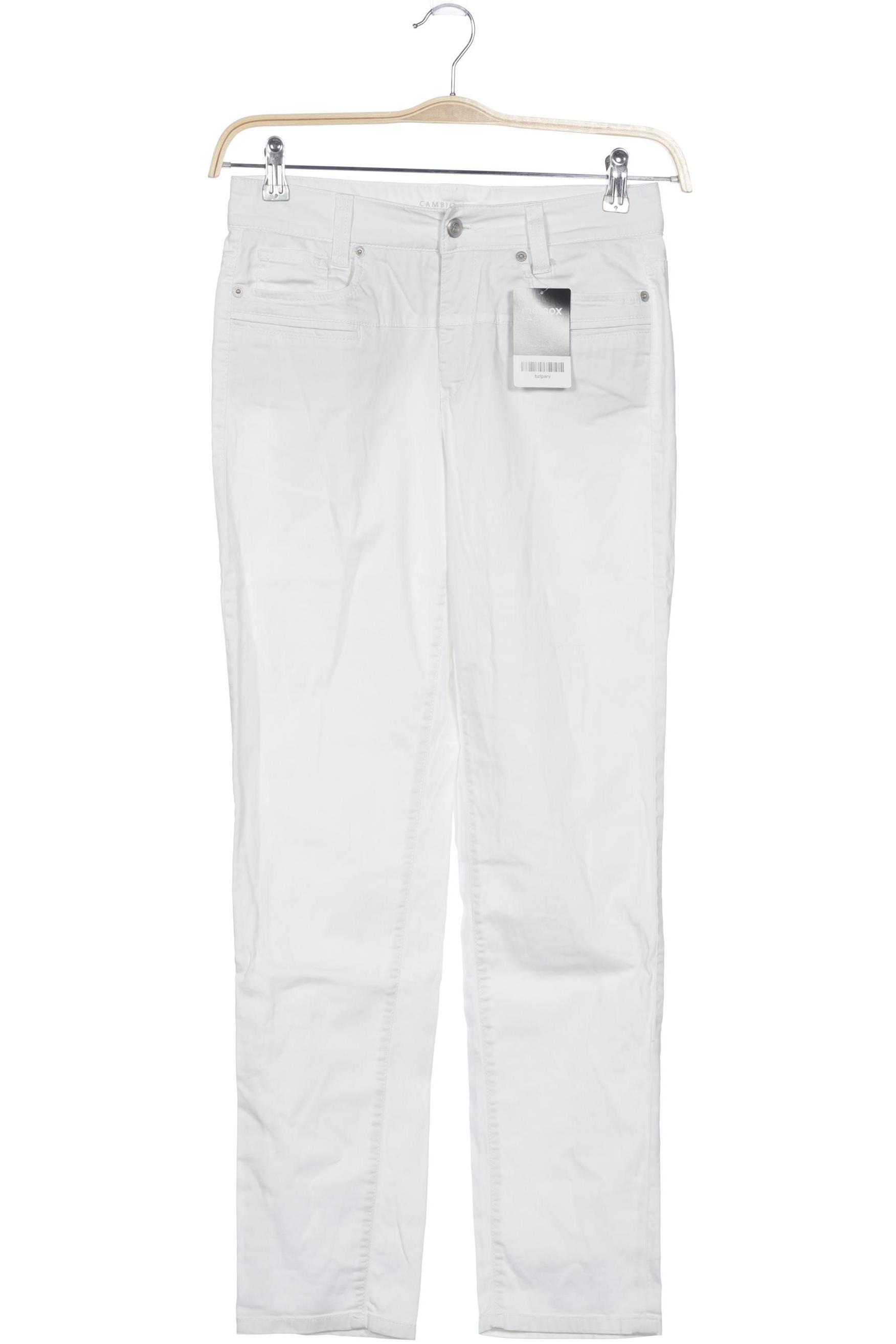 

Cambio Damen Stoffhose, weiß, Gr. 36