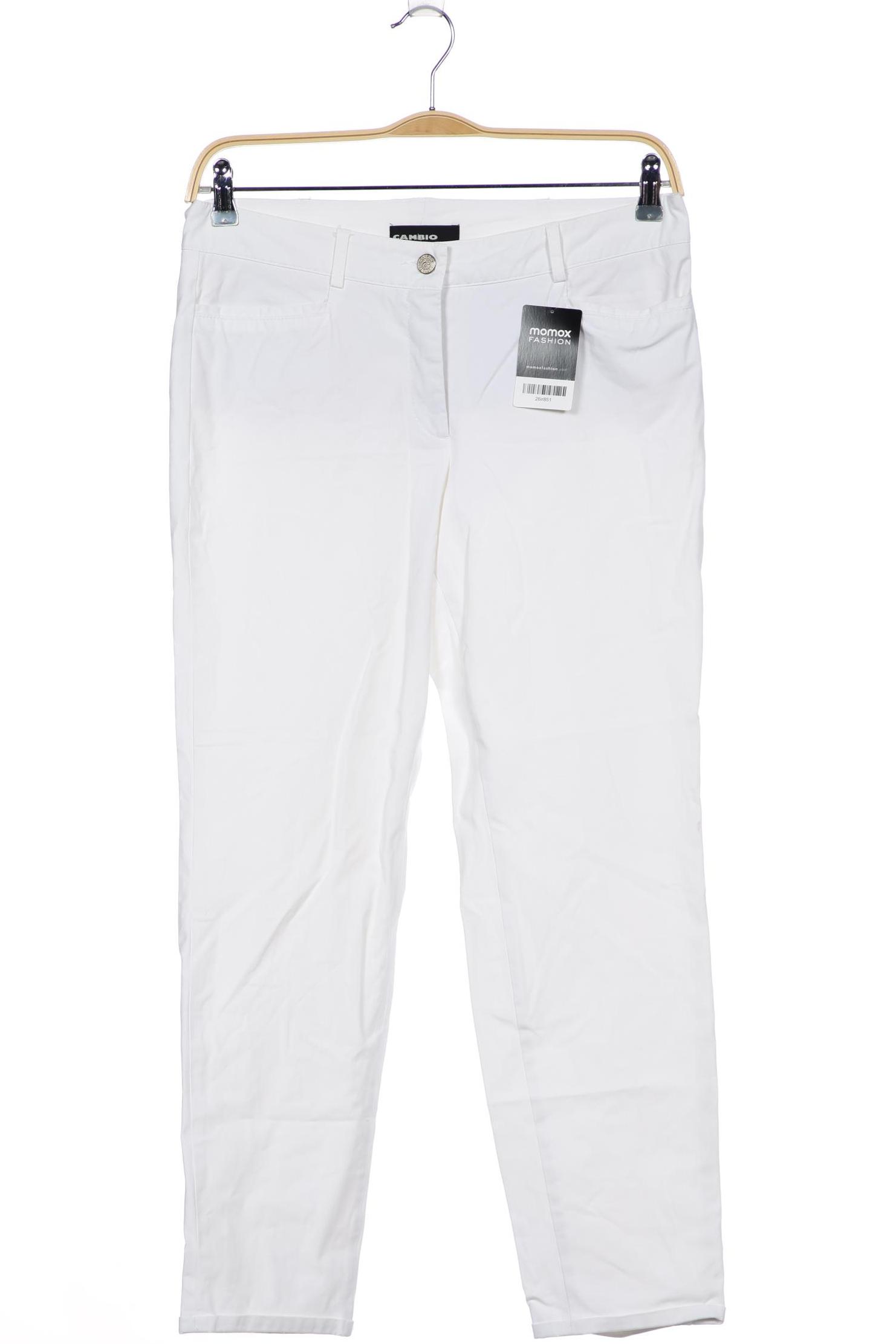 

Cambio Damen Stoffhose, weiß, Gr. 40