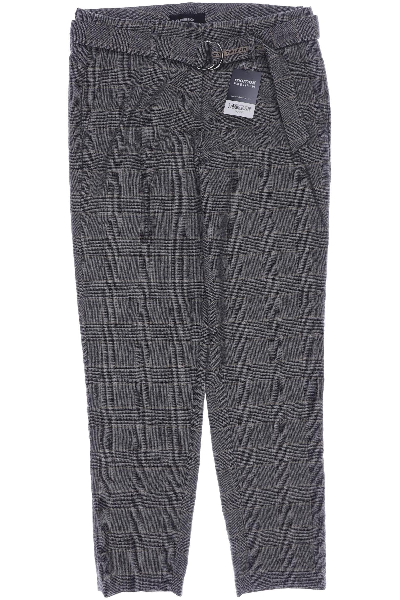 

Cambio Damen Stoffhose, grau, Gr. 36