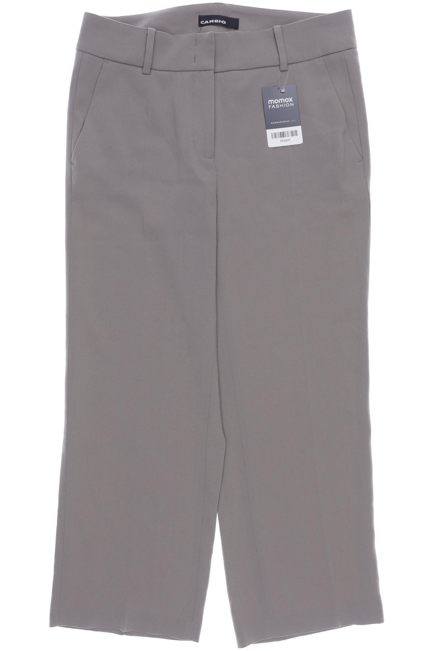 

Cambio Damen Stoffhose, grau, Gr. 34