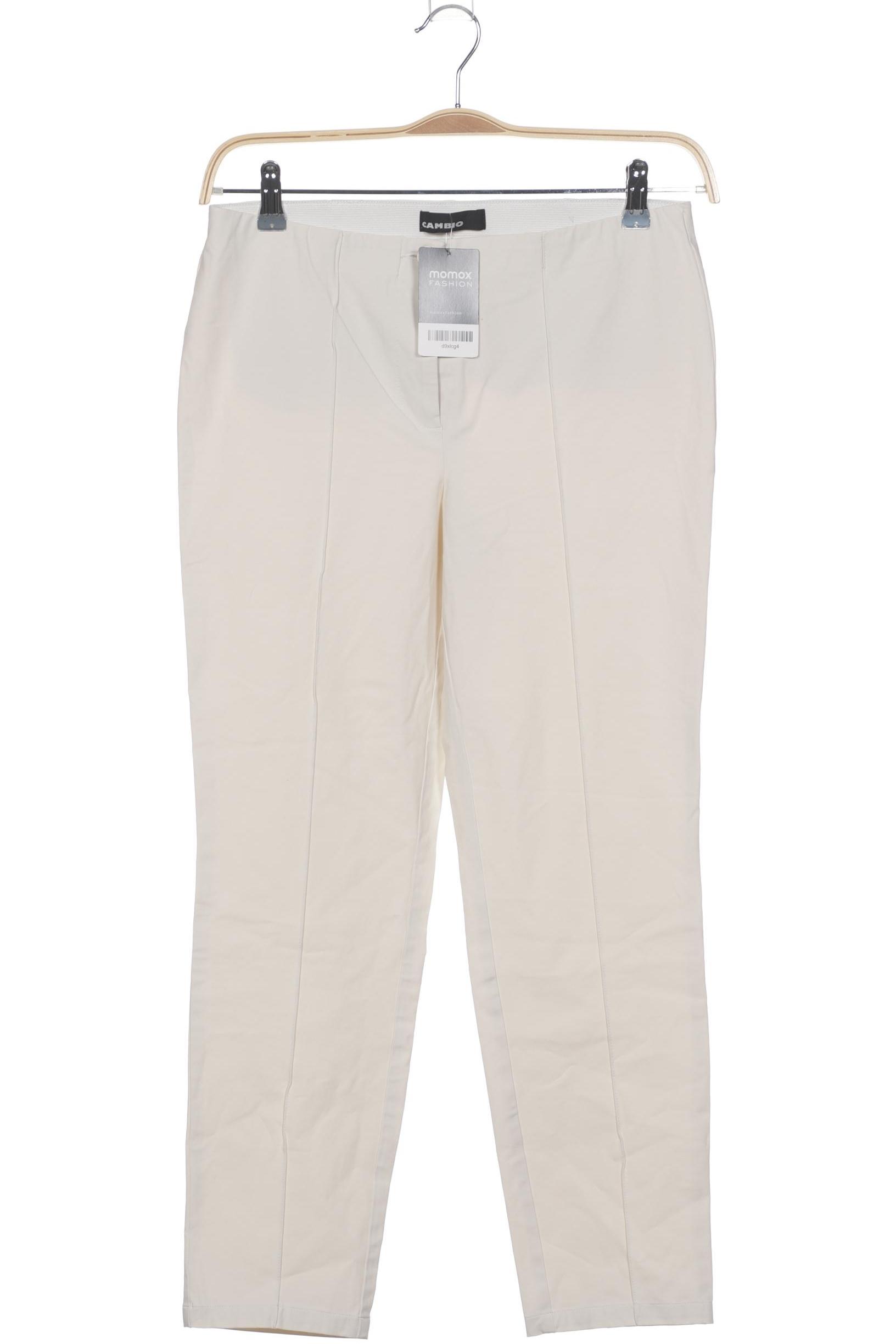 

Cambio Damen Stoffhose, cremeweiß, Gr. 40