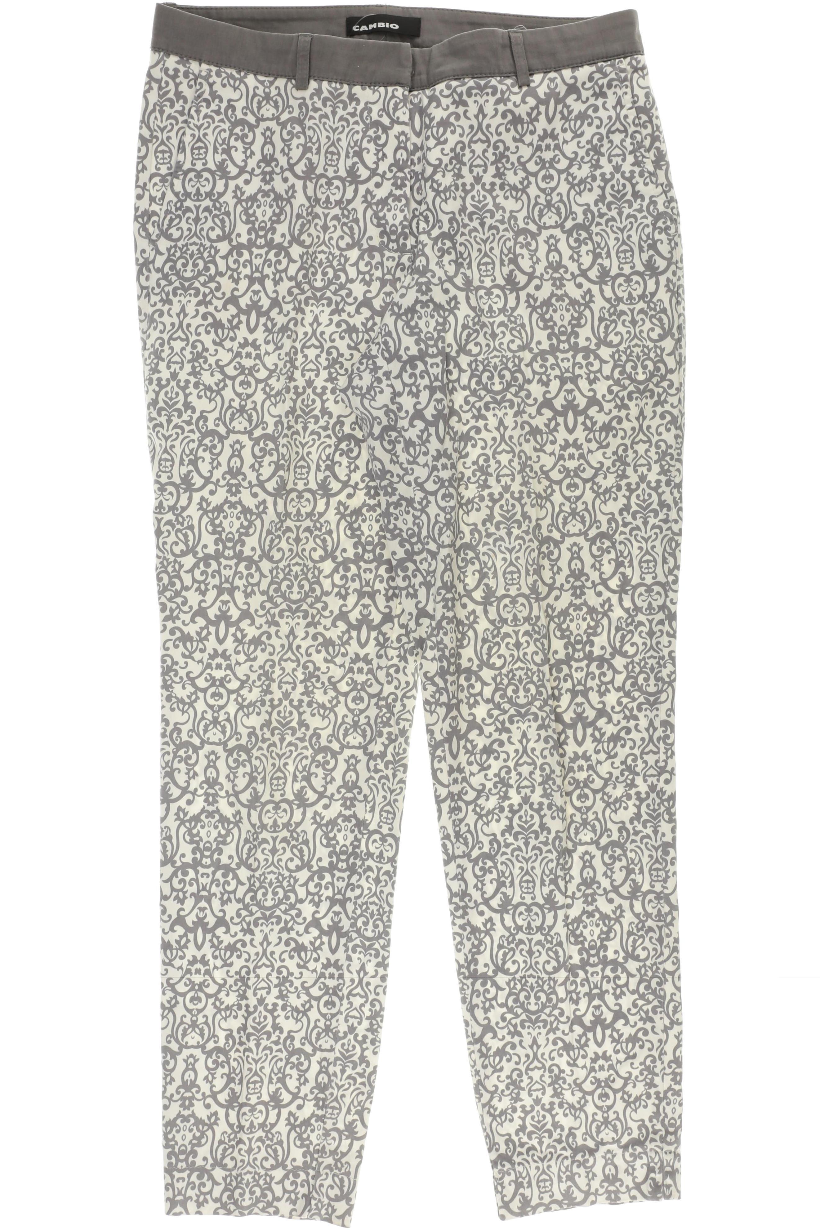 

Cambio Damen Stoffhose, grau, Gr. 34