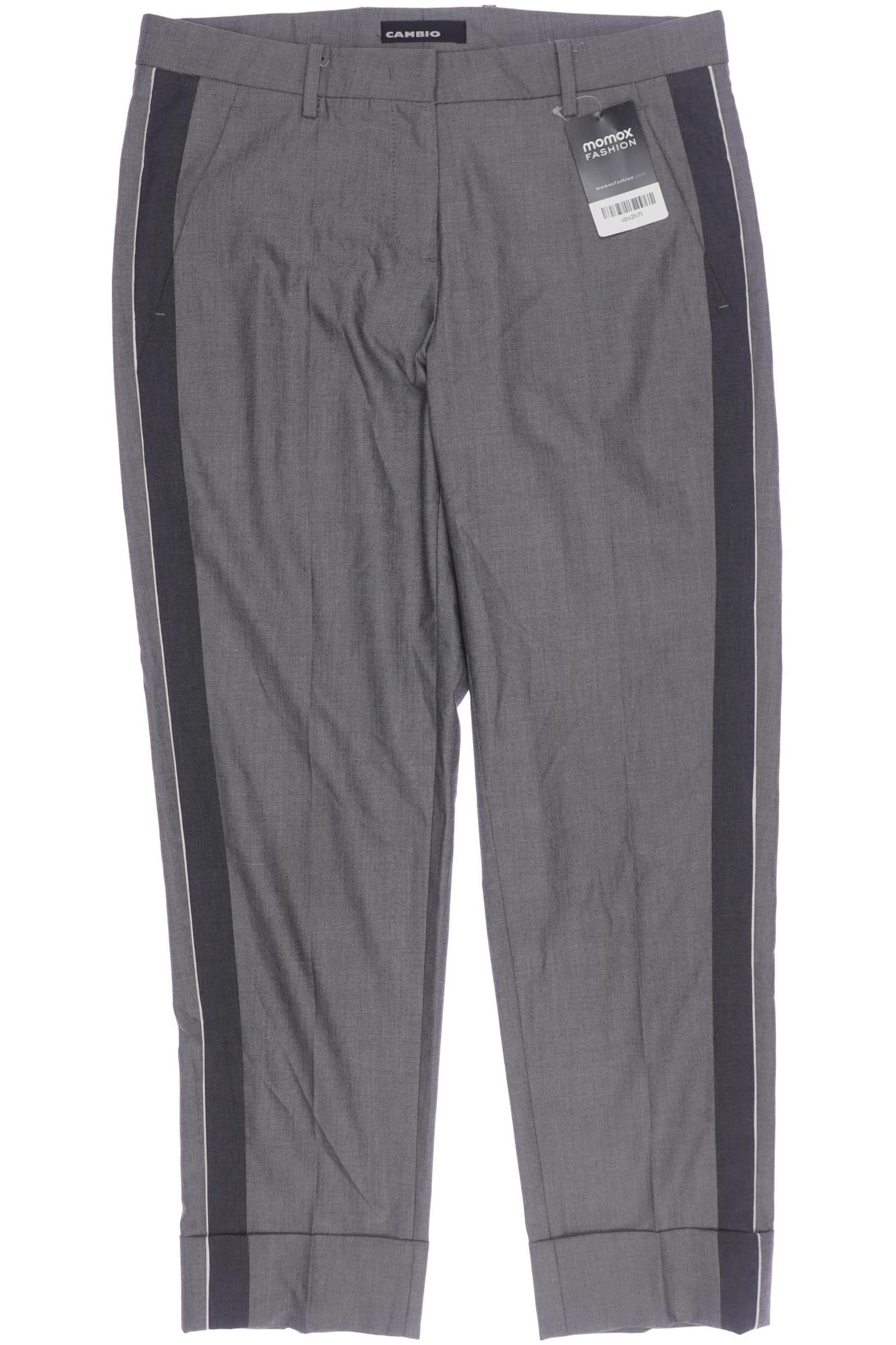 

Cambio Damen Stoffhose, grau, Gr. 36