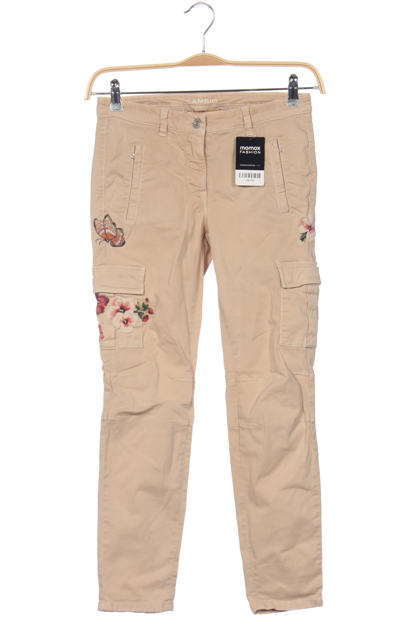 

Cambio Damen Stoffhose, beige, Gr. 28