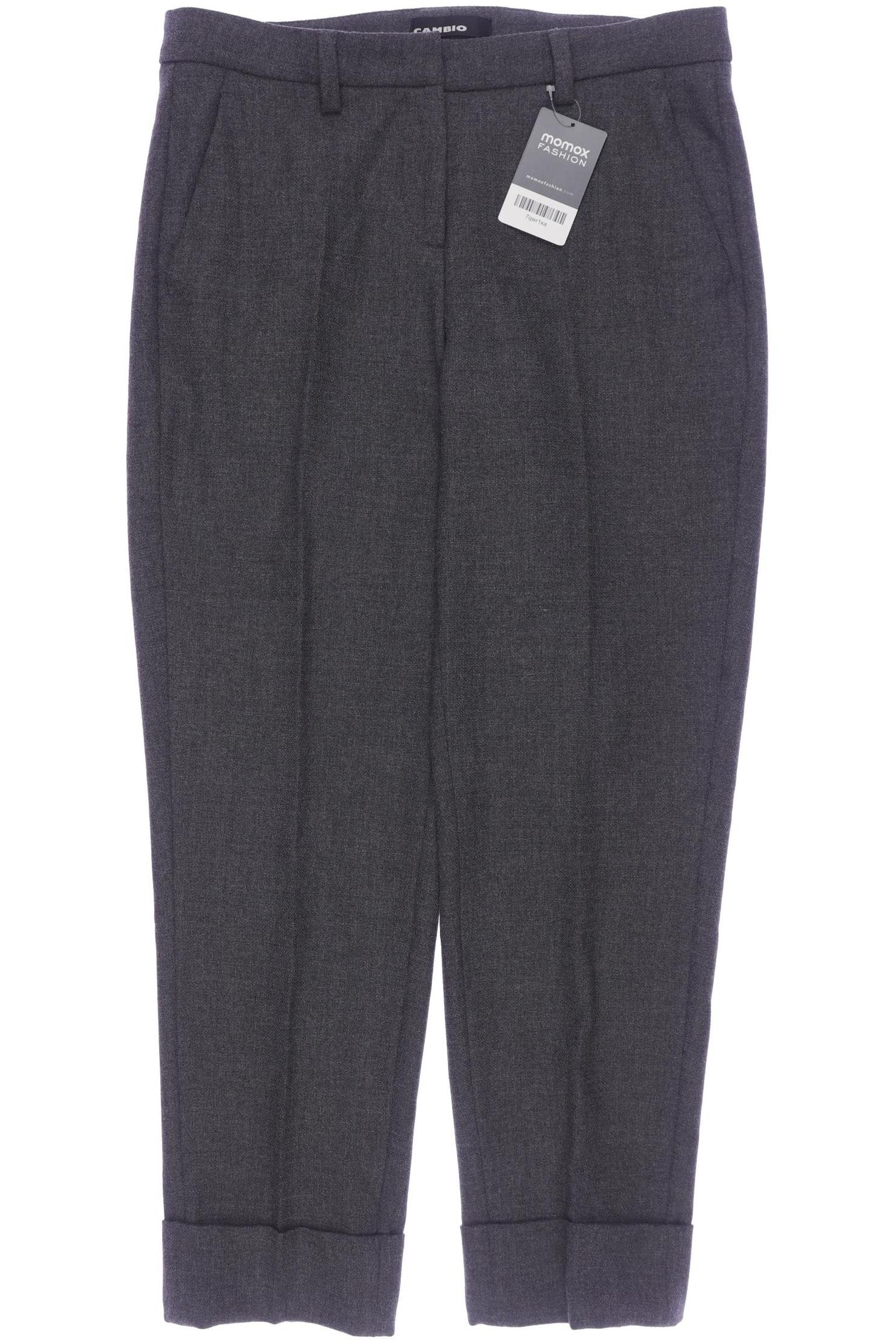 

Cambio Damen Stoffhose, grau, Gr. 38