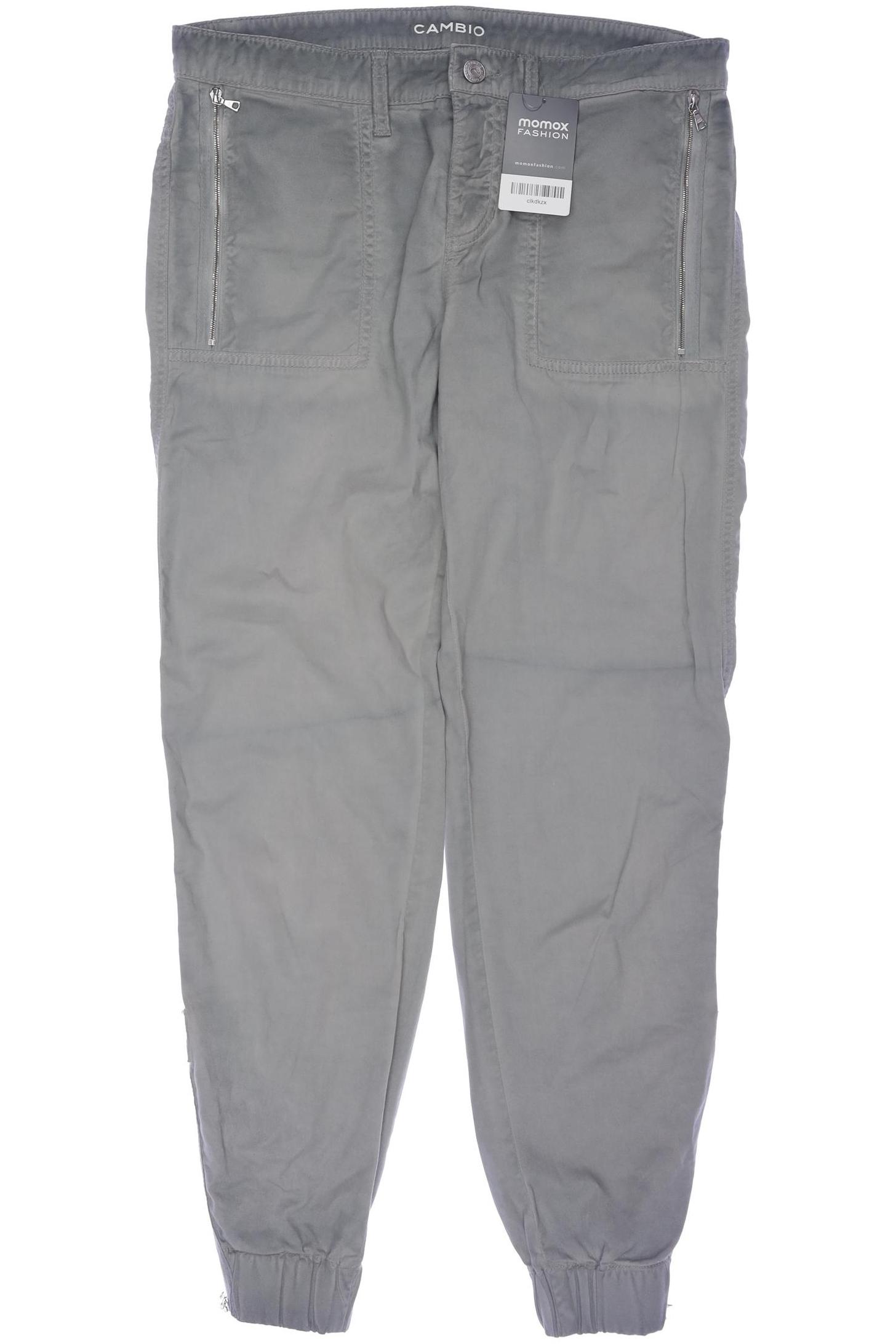 

Cambio Damen Stoffhose, grau, Gr. 36