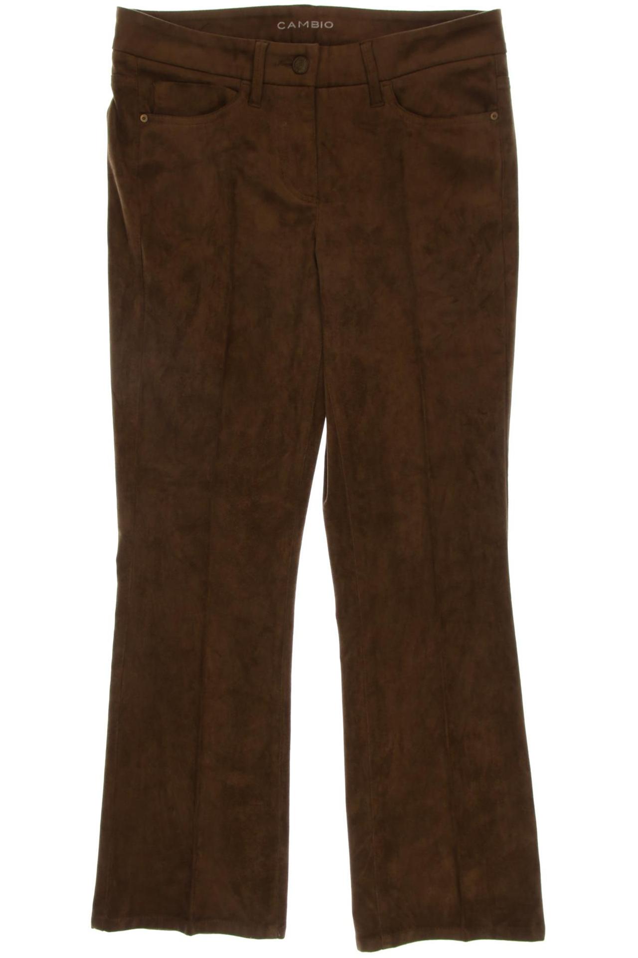 

Cambio Damen Stoffhose, braun, Gr. 36