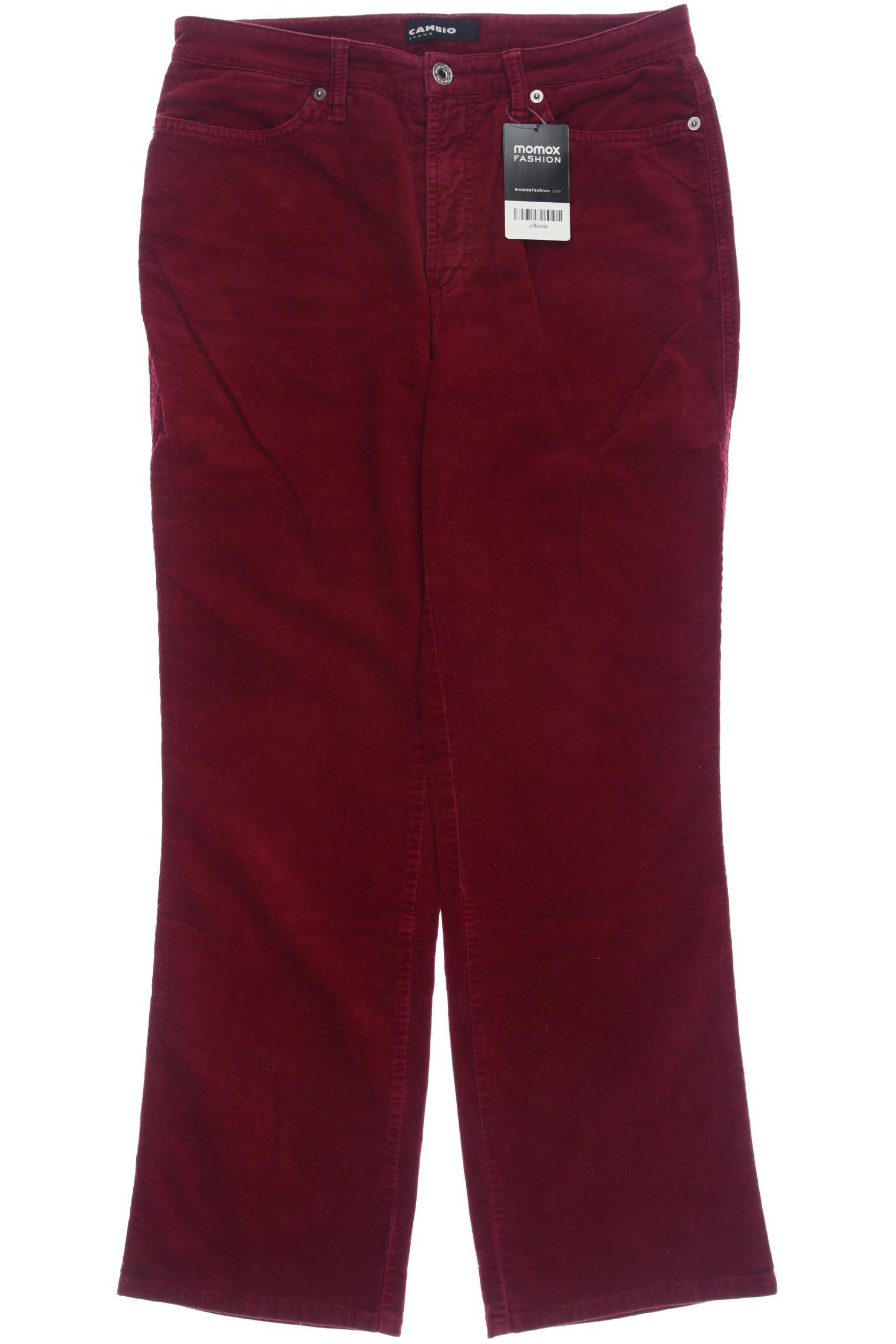

Cambio Damen Stoffhose, bordeaux, Gr. 40