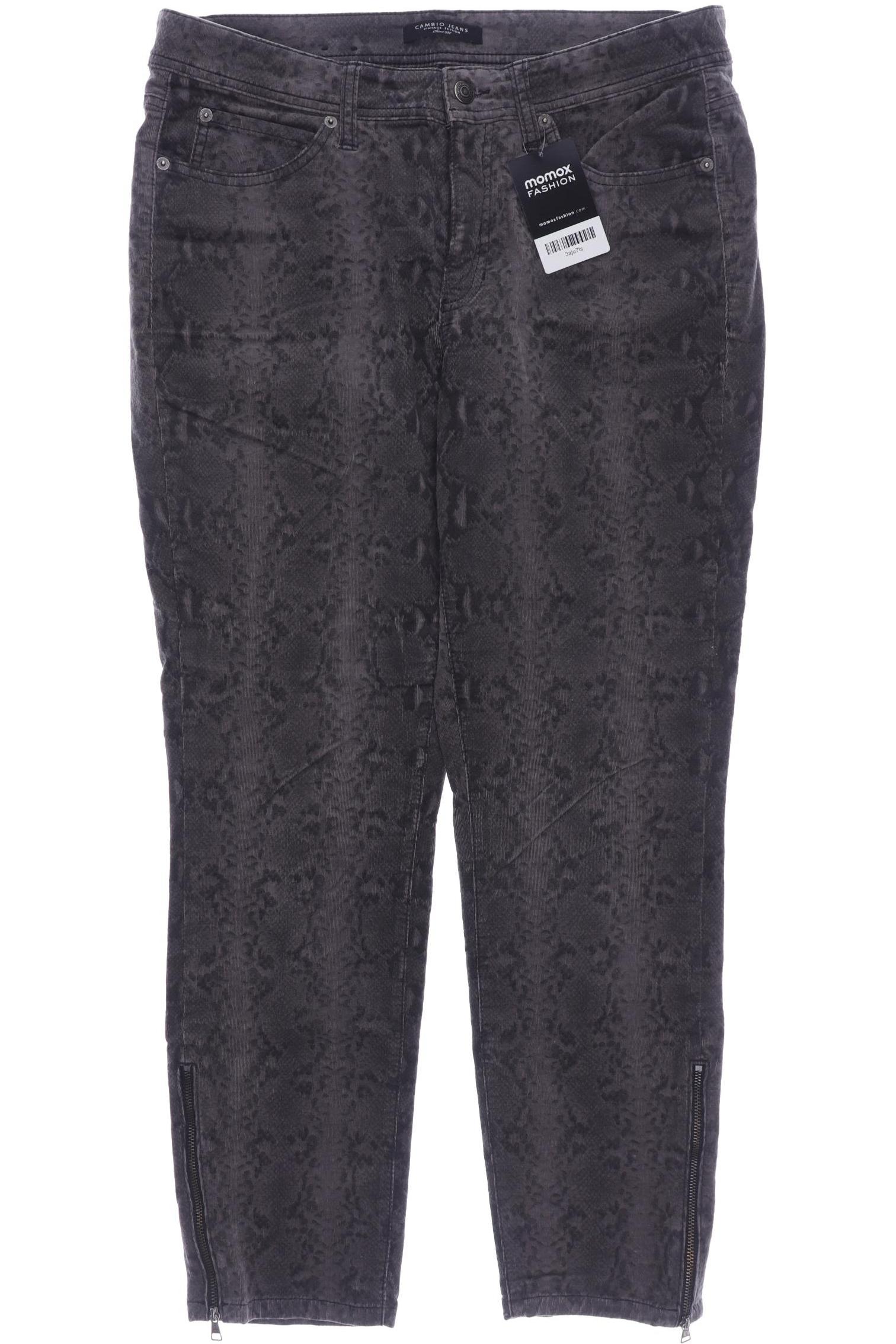 

Cambio Damen Stoffhose, grau, Gr. 42