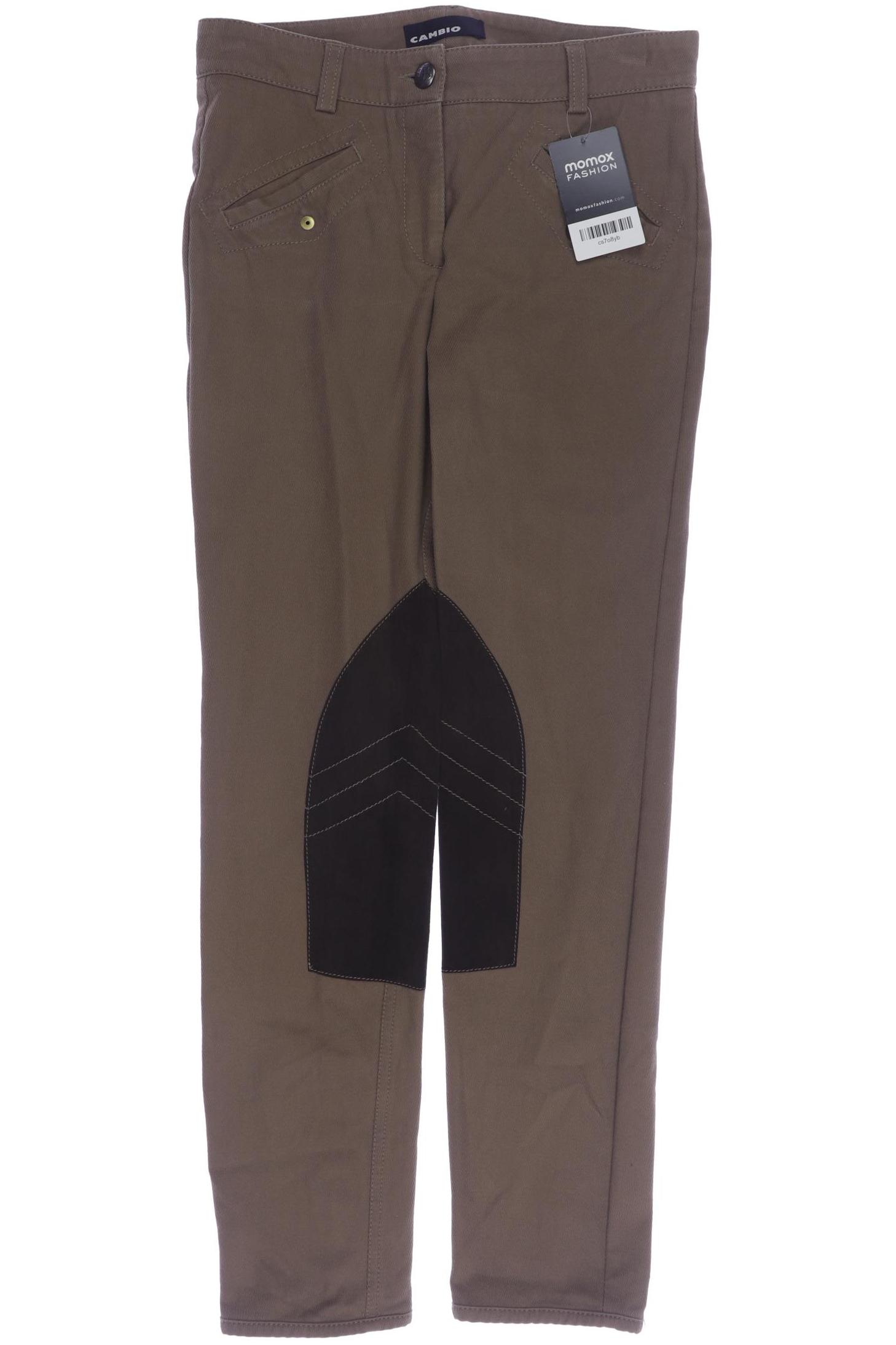 

Cambio Damen Stoffhose, braun, Gr. 32