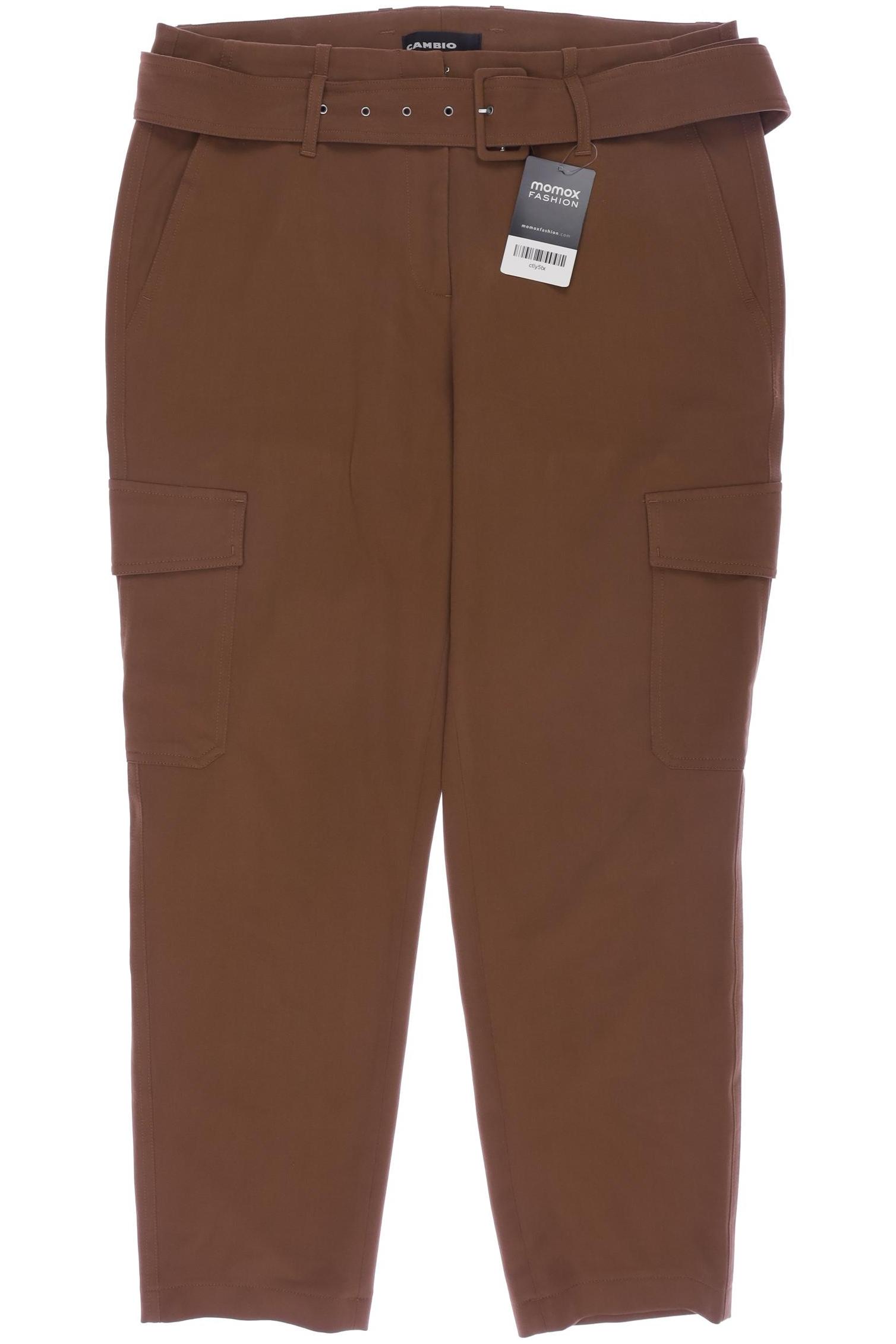 

Cambio Damen Stoffhose, braun, Gr. 40