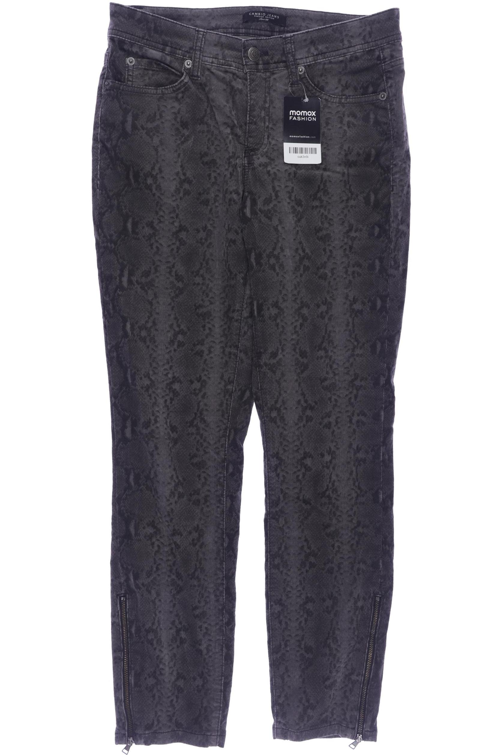

Cambio Damen Stoffhose, grau, Gr. 38