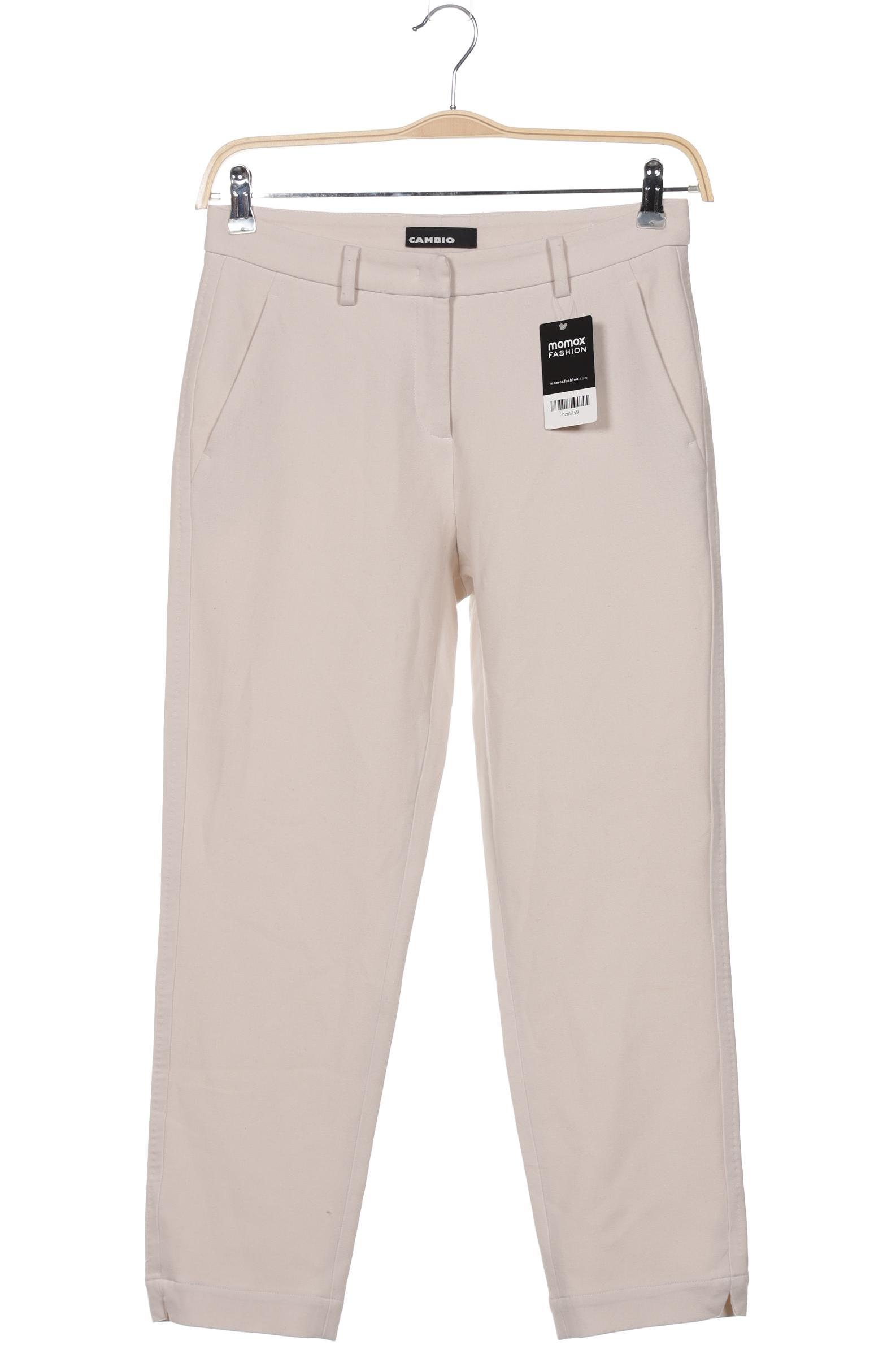 

Cambio Damen Stoffhose, cremeweiß, Gr. 34
