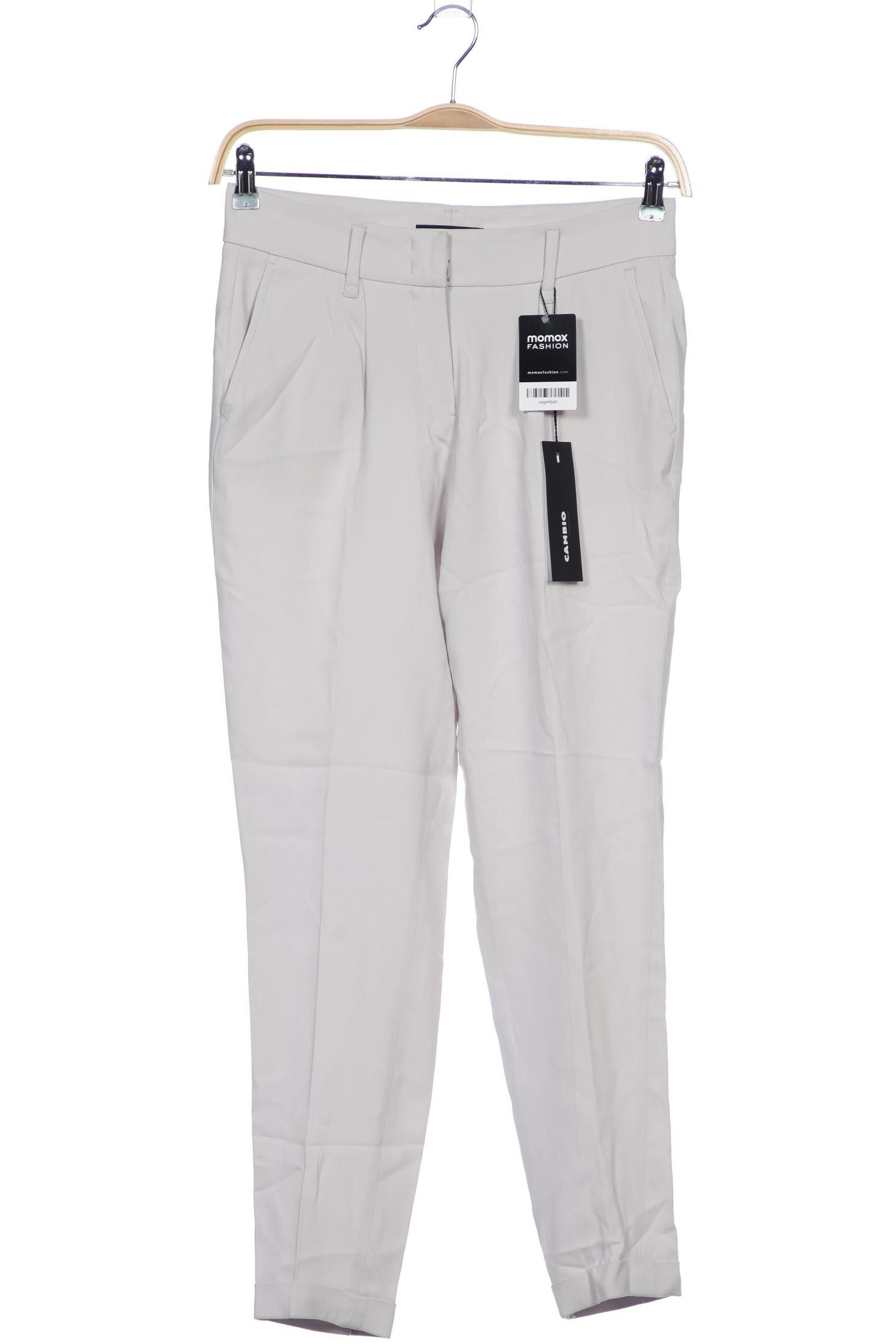 

Cambio Damen Stoffhose, grau, Gr. 32