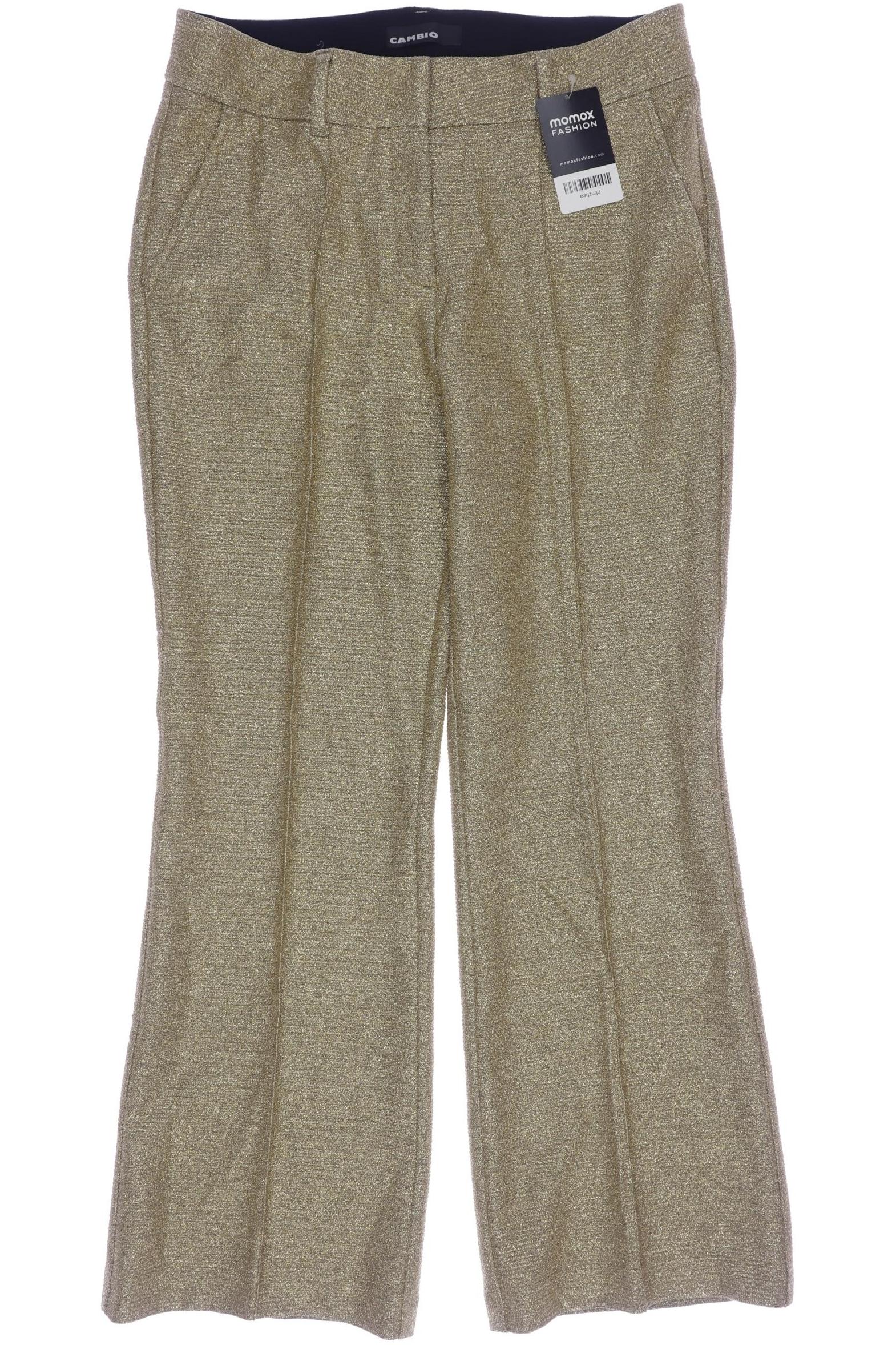 

Cambio Damen Stoffhose, gold, Gr. 33