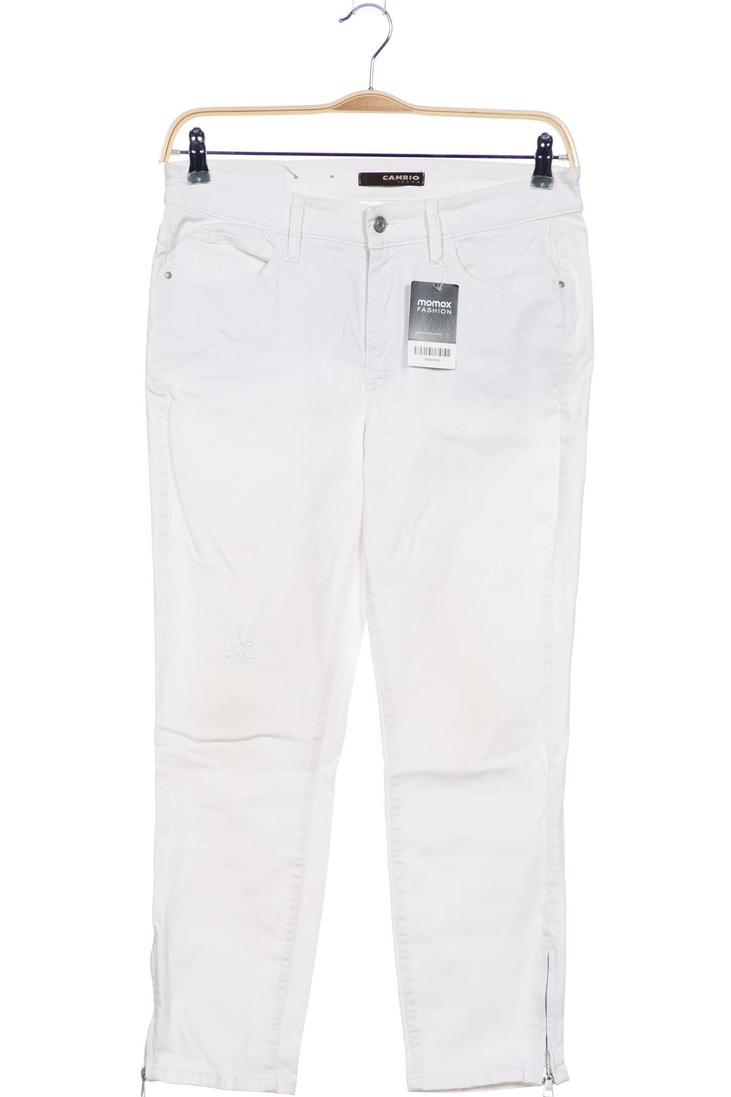 

Cambio Damen Stoffhose, weiß, Gr. 31