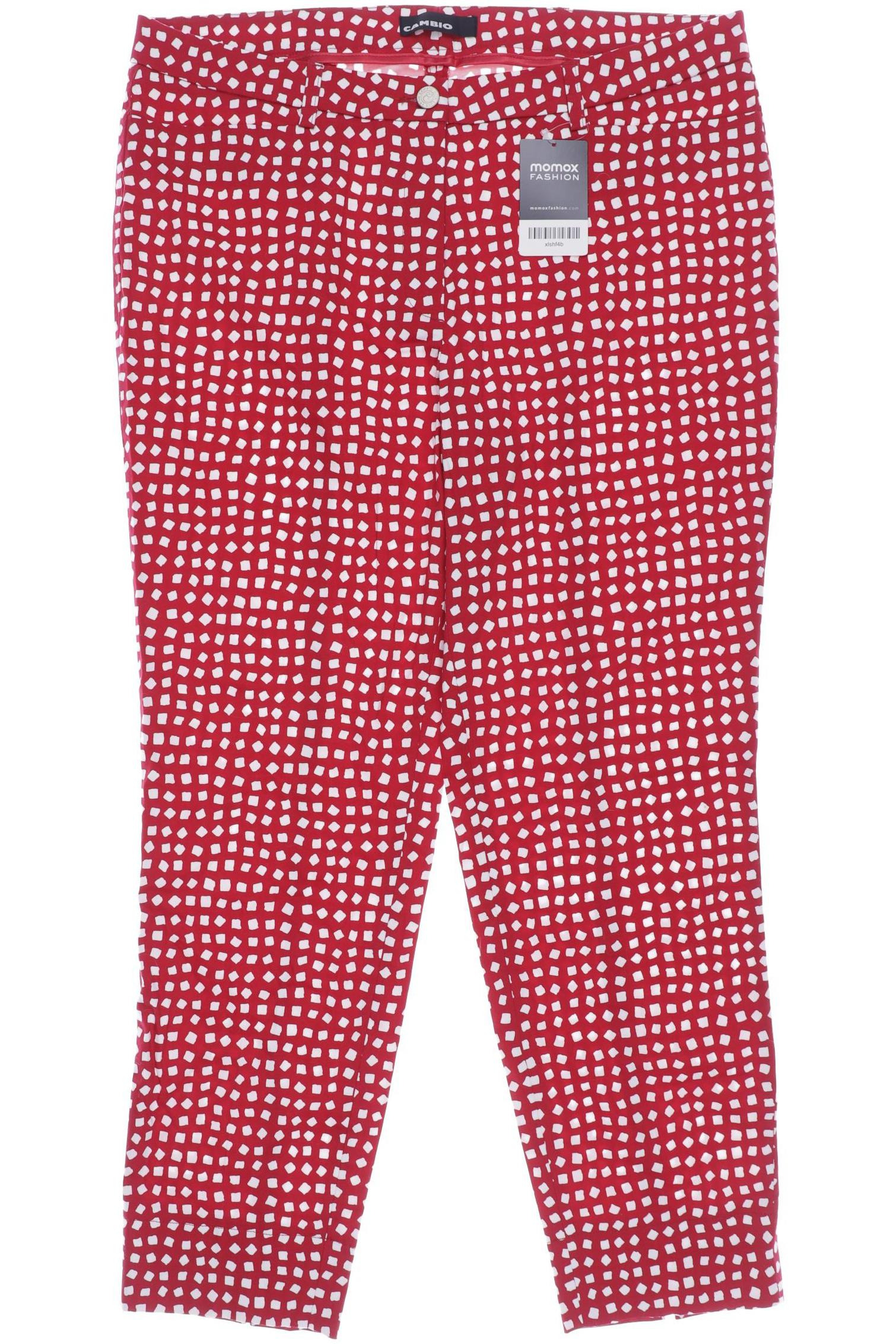 

Cambio Damen Stoffhose, rot, Gr. 42