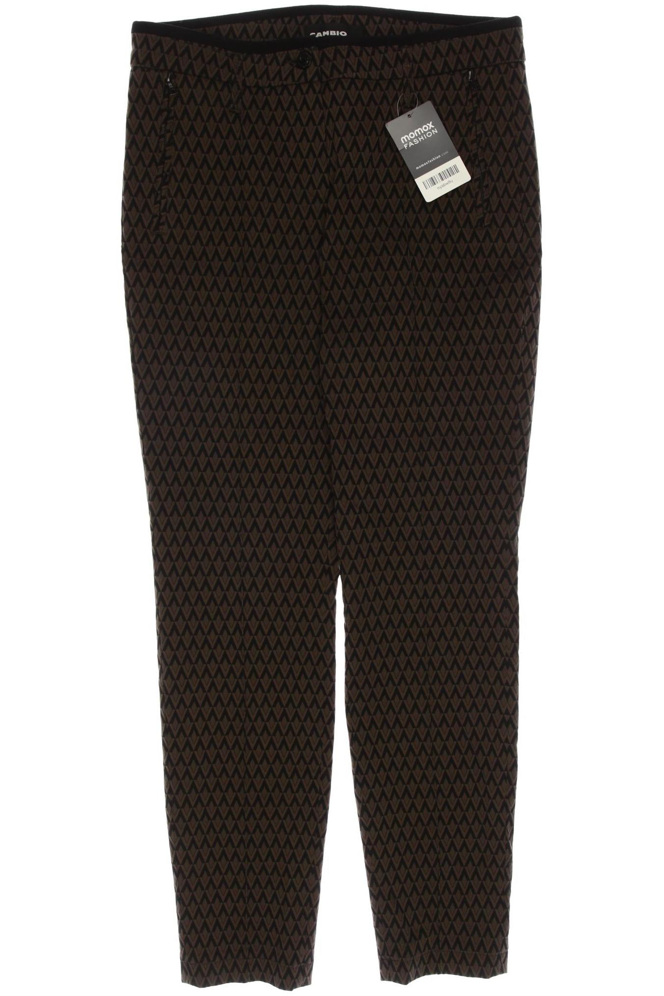 

Cambio Damen Stoffhose, braun, Gr. 38