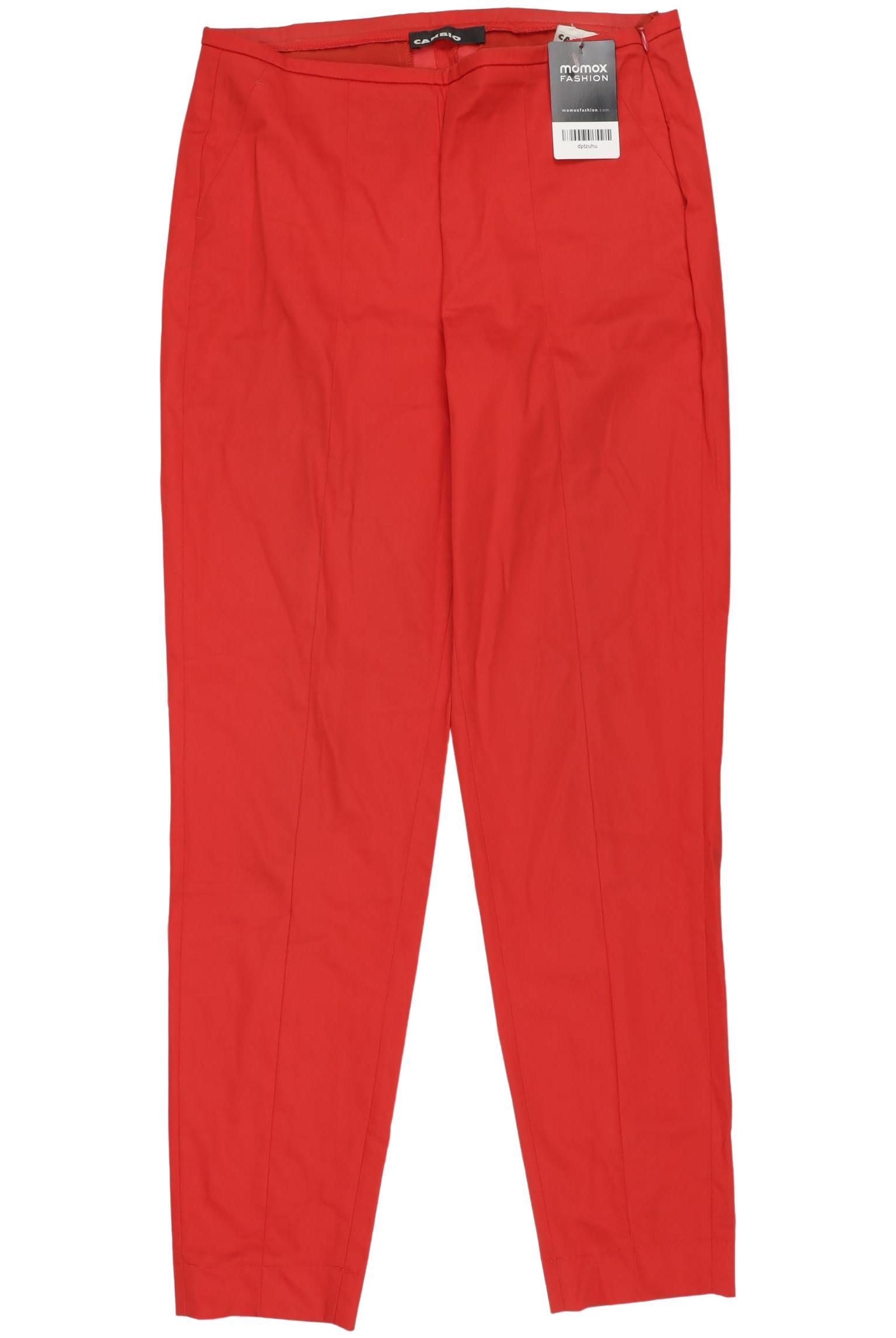 

Cambio Damen Stoffhose, rot, Gr. 36