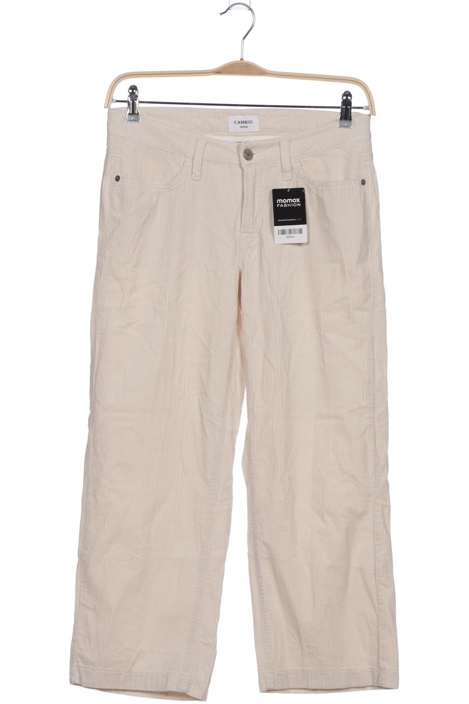 

Cambio Damen Stoffhose, cremeweiß, Gr. 30