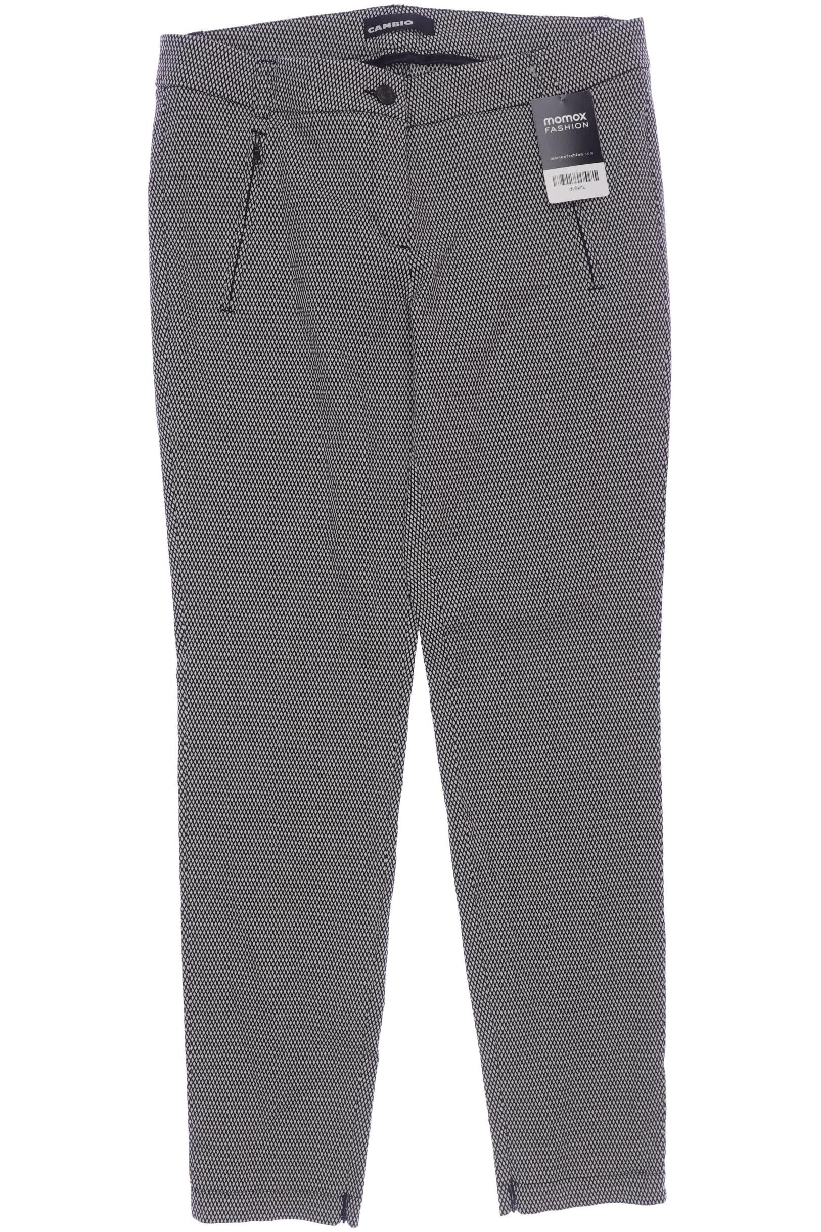 

Cambio Damen Stoffhose, grau, Gr. 30