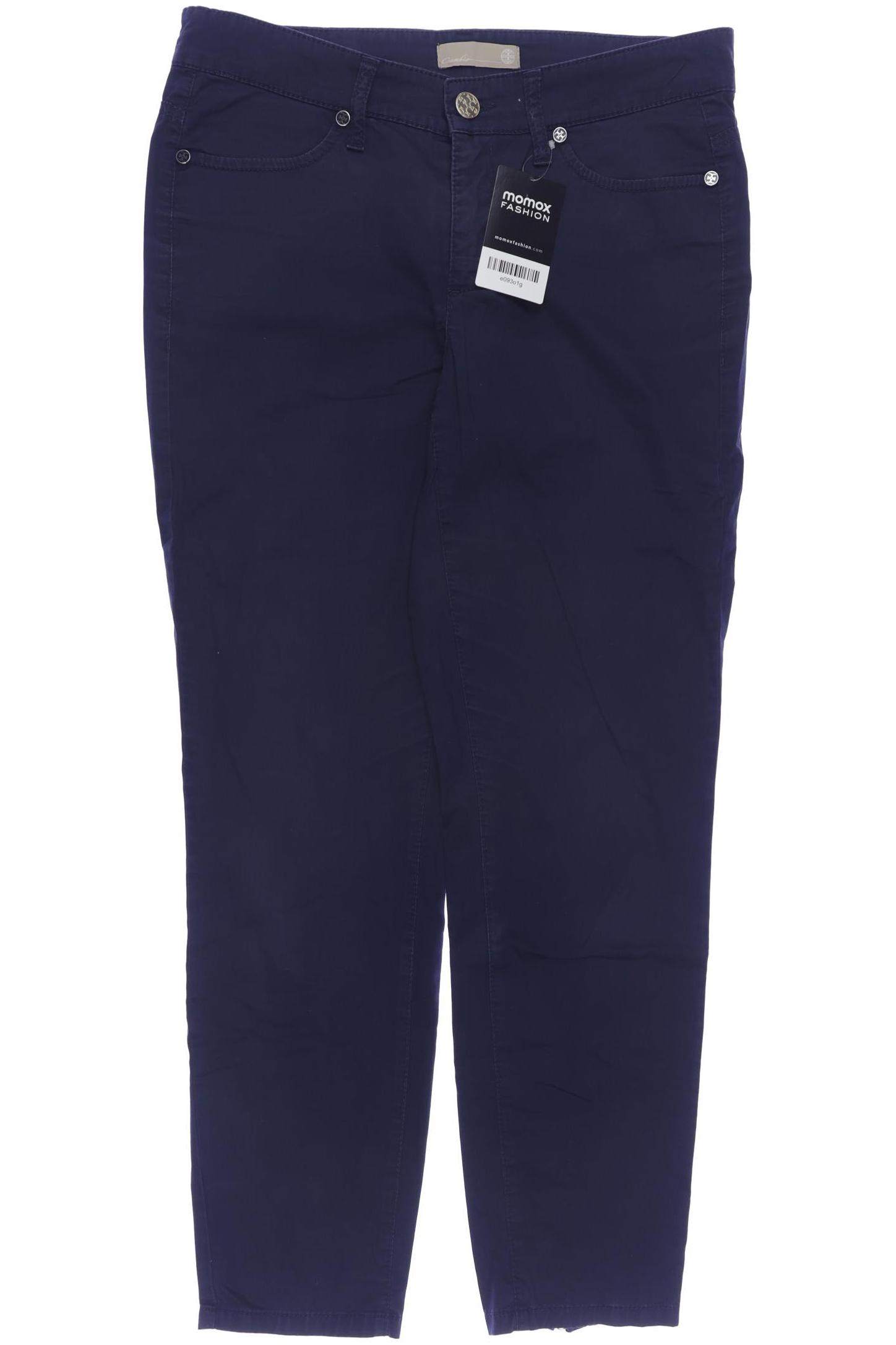 

Cambio Damen Stoffhose, marineblau, Gr. 29