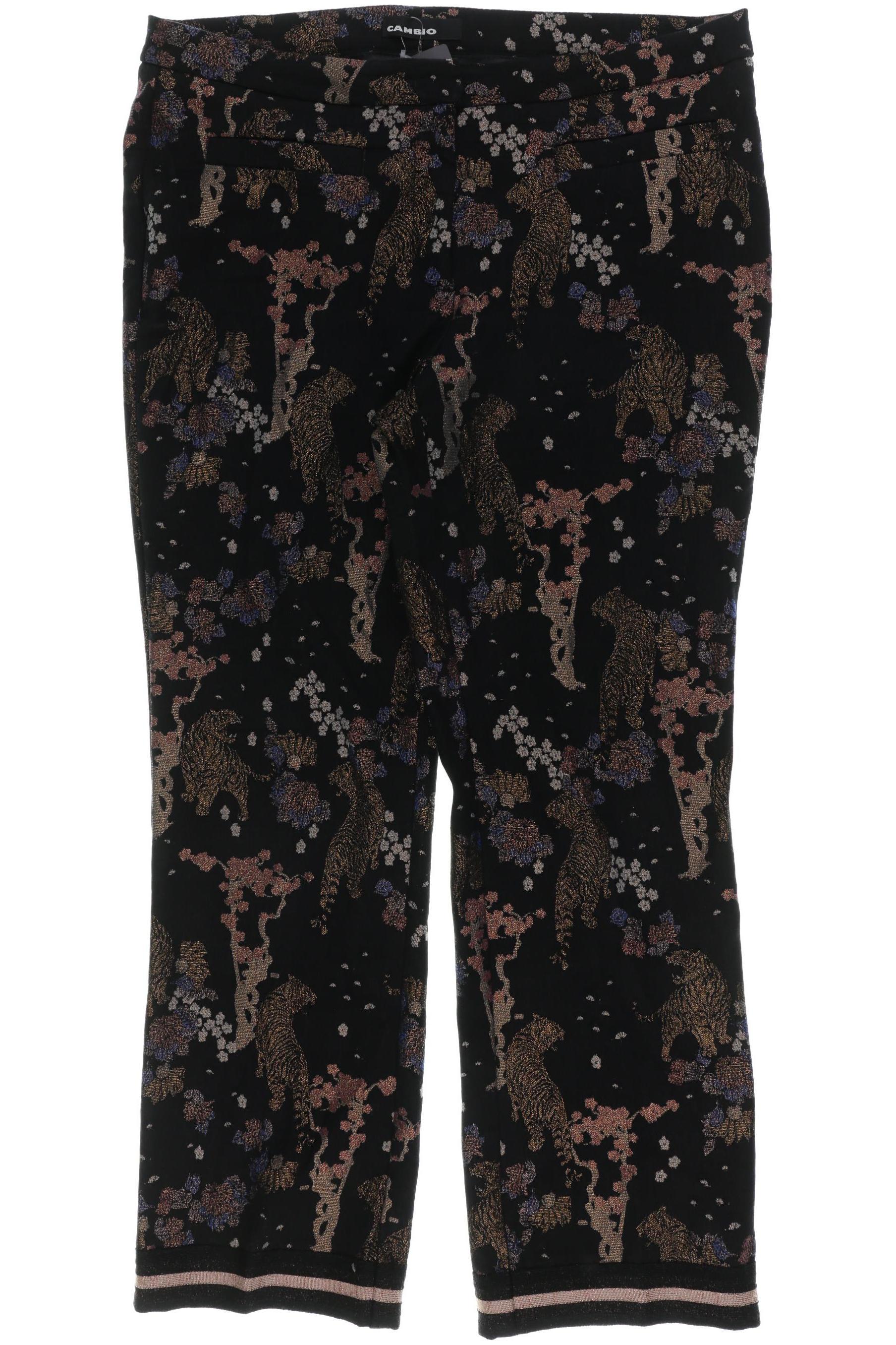 

Cambio Damen Stoffhose, schwarz, Gr. 0