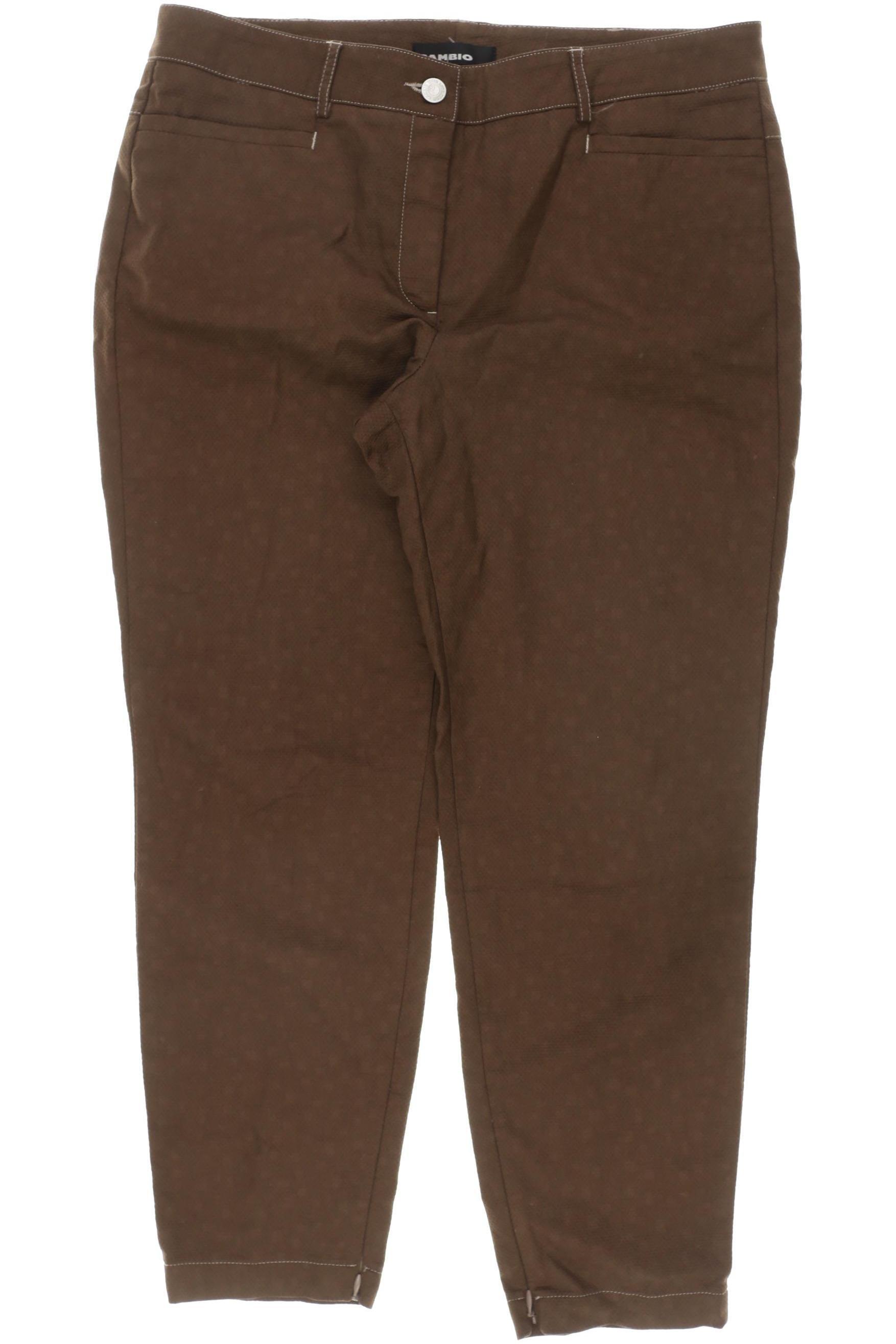 

Cambio Damen Stoffhose, braun, Gr. 42