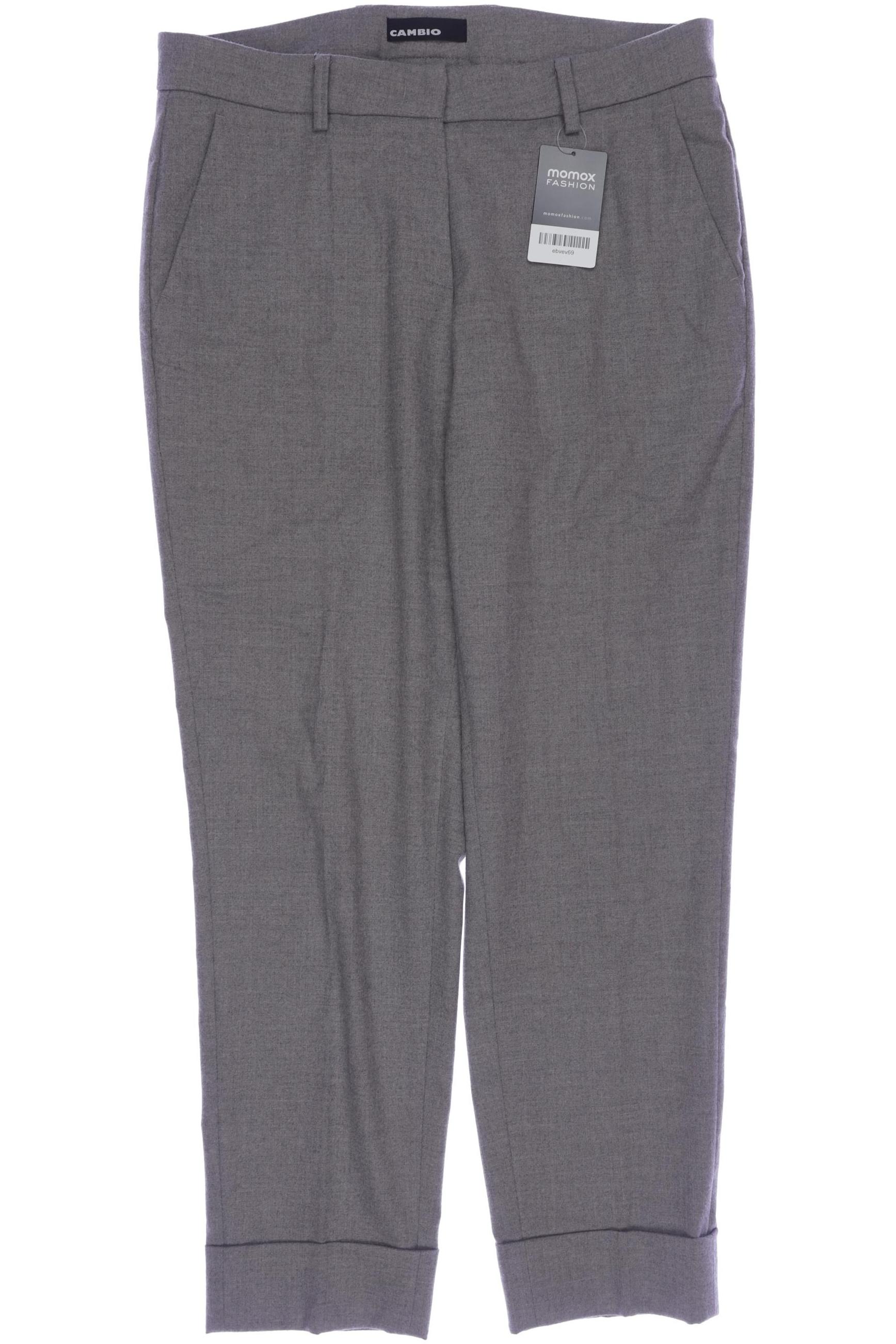 

Cambio Damen Stoffhose, grau, Gr. 31