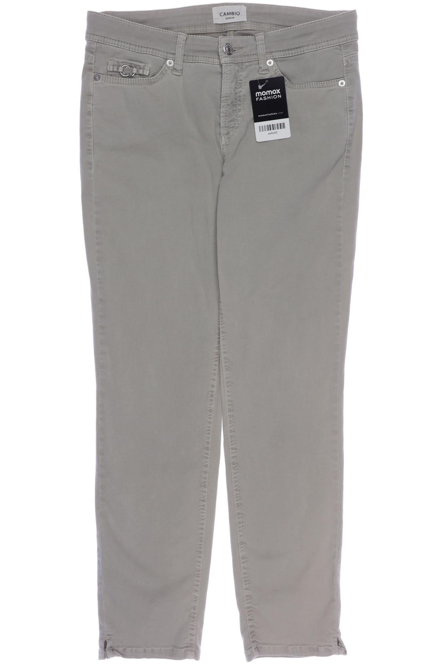 

Cambio Damen Stoffhose, grau, Gr. 38