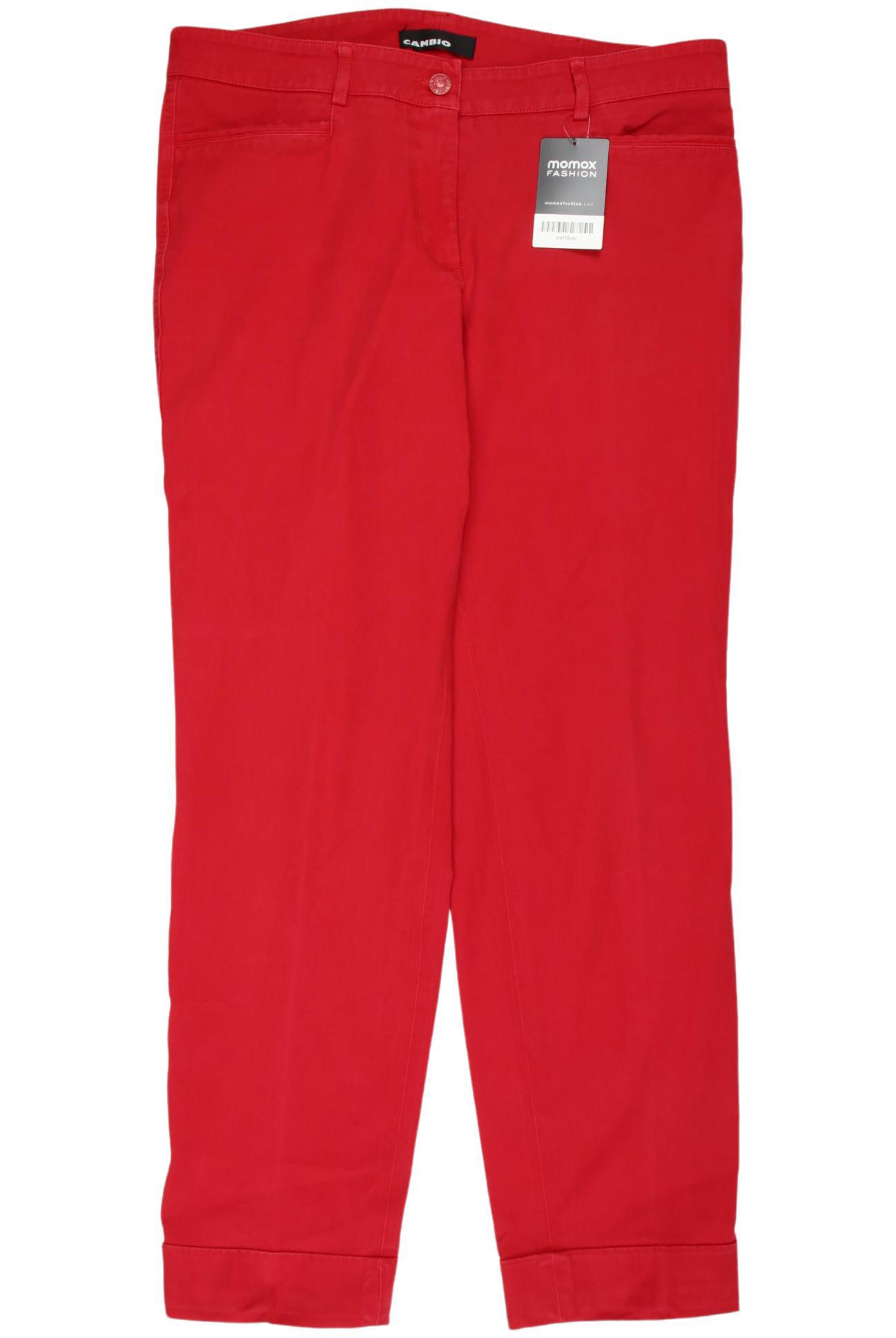 

Cambio Damen Stoffhose, rot, Gr. 42