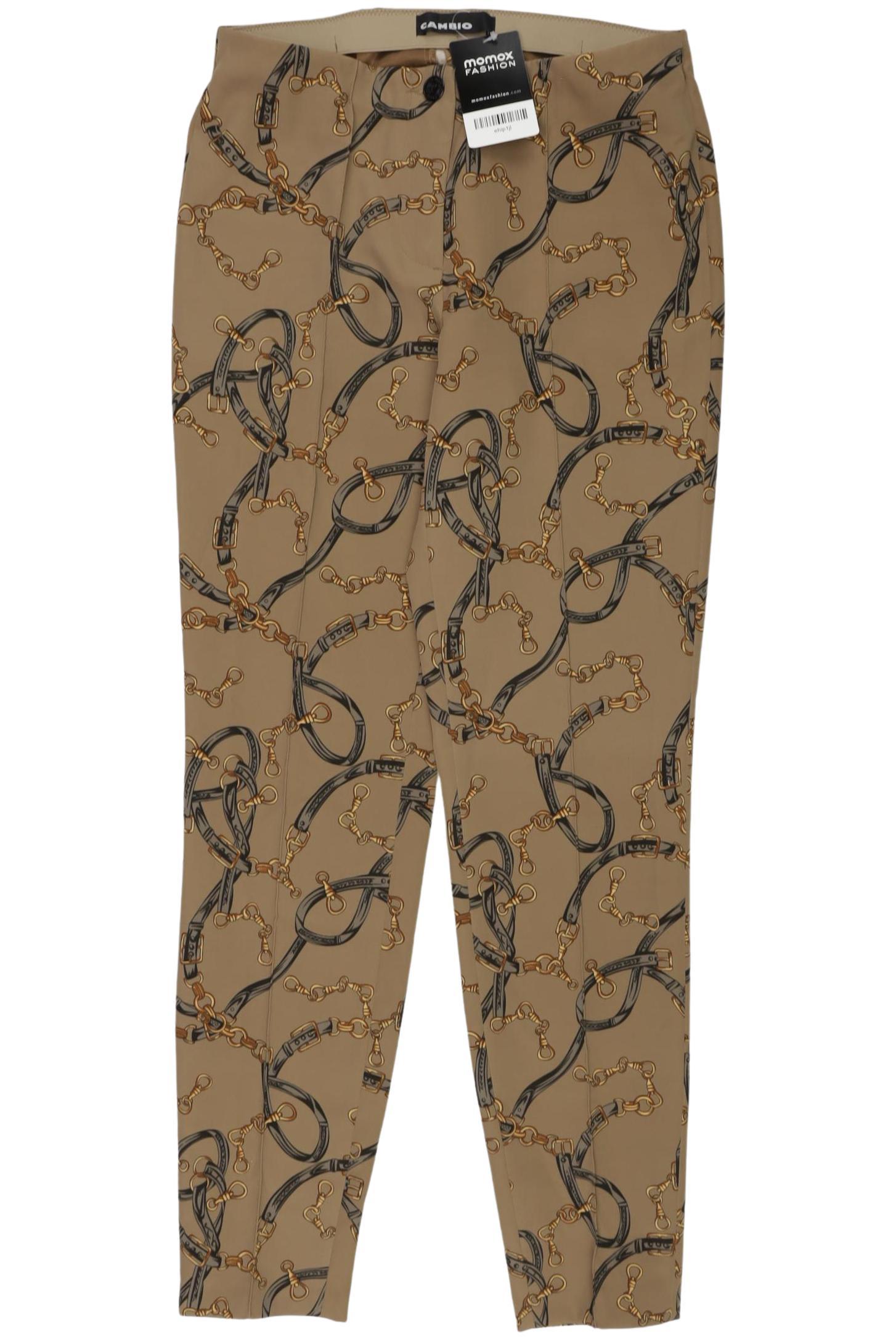 

Cambio Damen Stoffhose, braun, Gr. 32