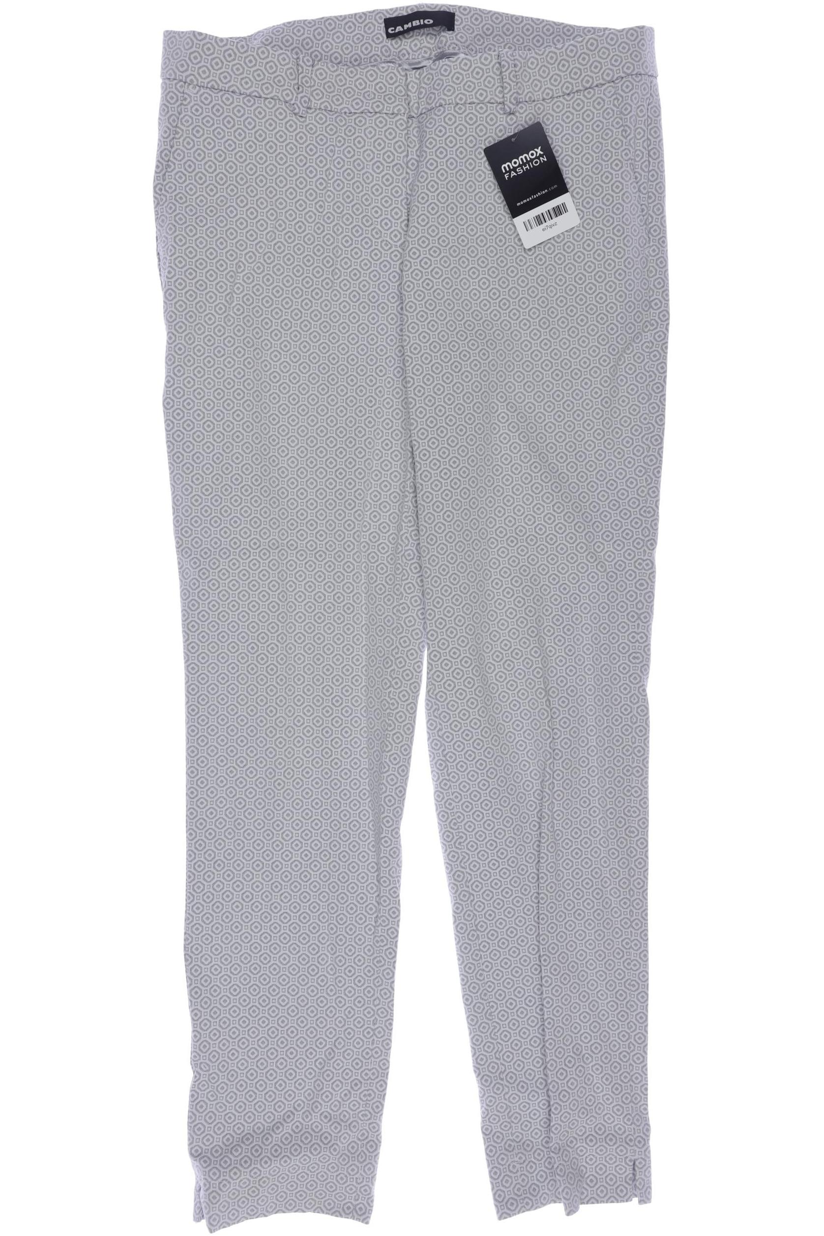 

Cambio Damen Stoffhose, grau, Gr. 33