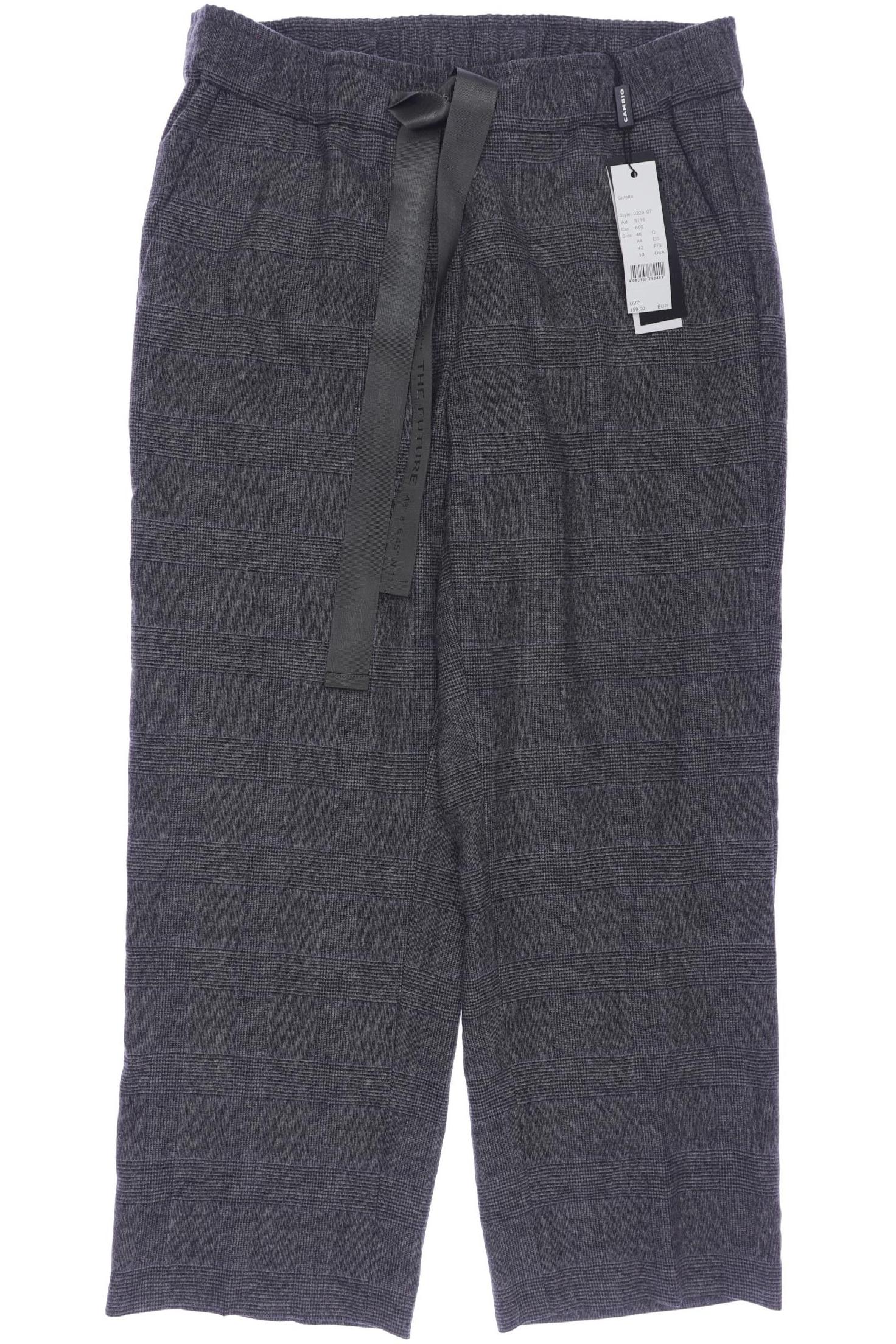 

Cambio Damen Stoffhose, grau, Gr. 40