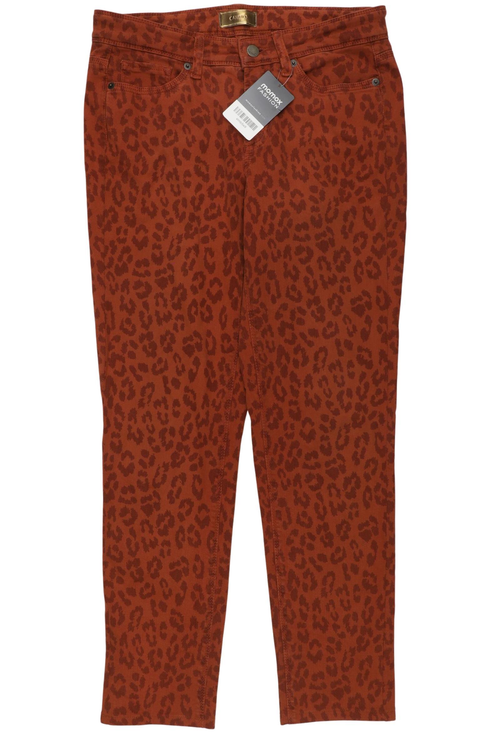 

Cambio Damen Stoffhose, orange, Gr. 30