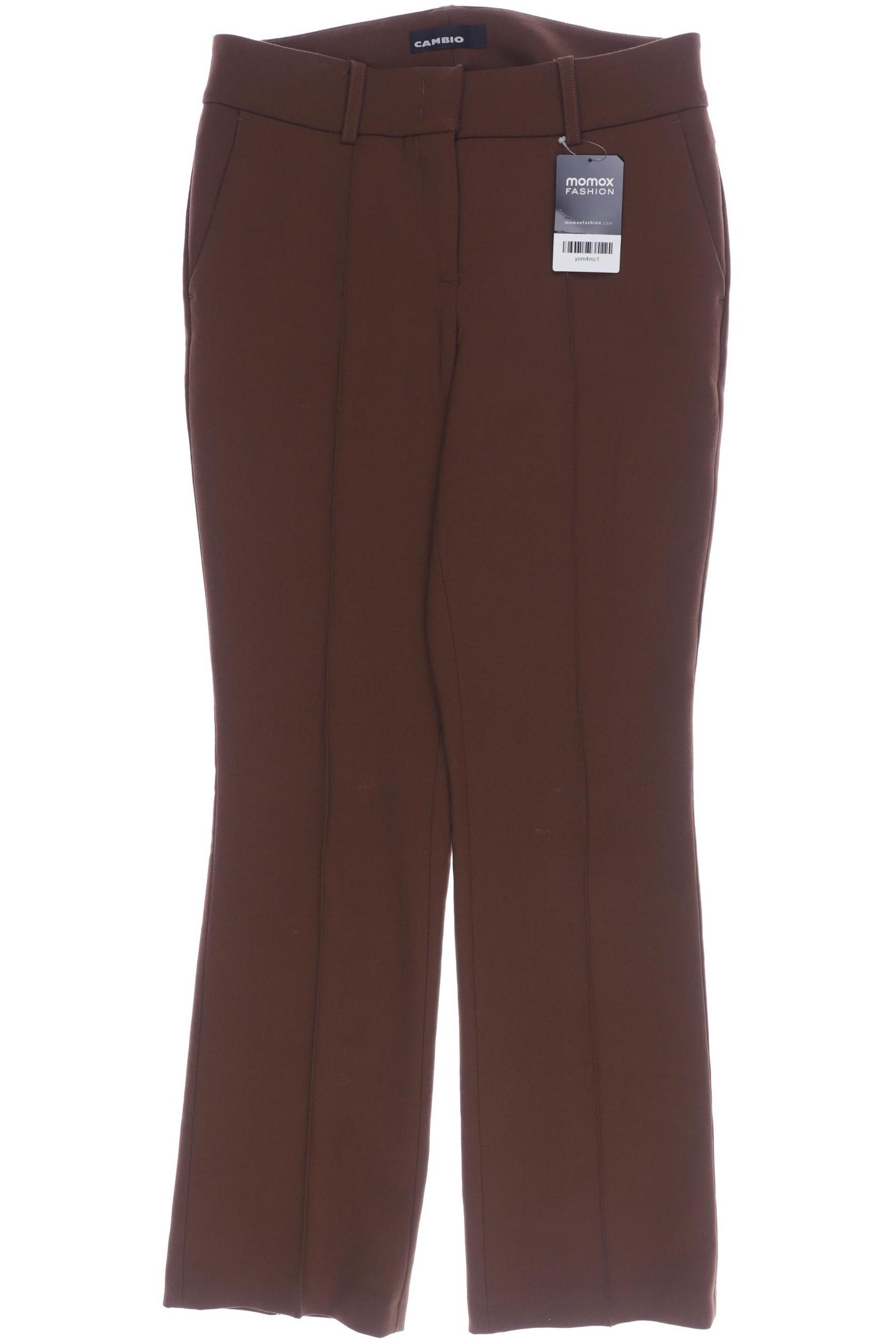 

Cambio Damen Stoffhose, braun, Gr. 34