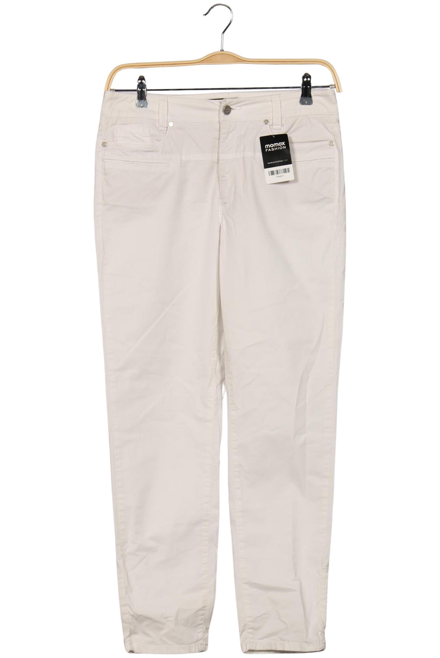 

Cambio Damen Stoffhose, weiß, Gr. 40