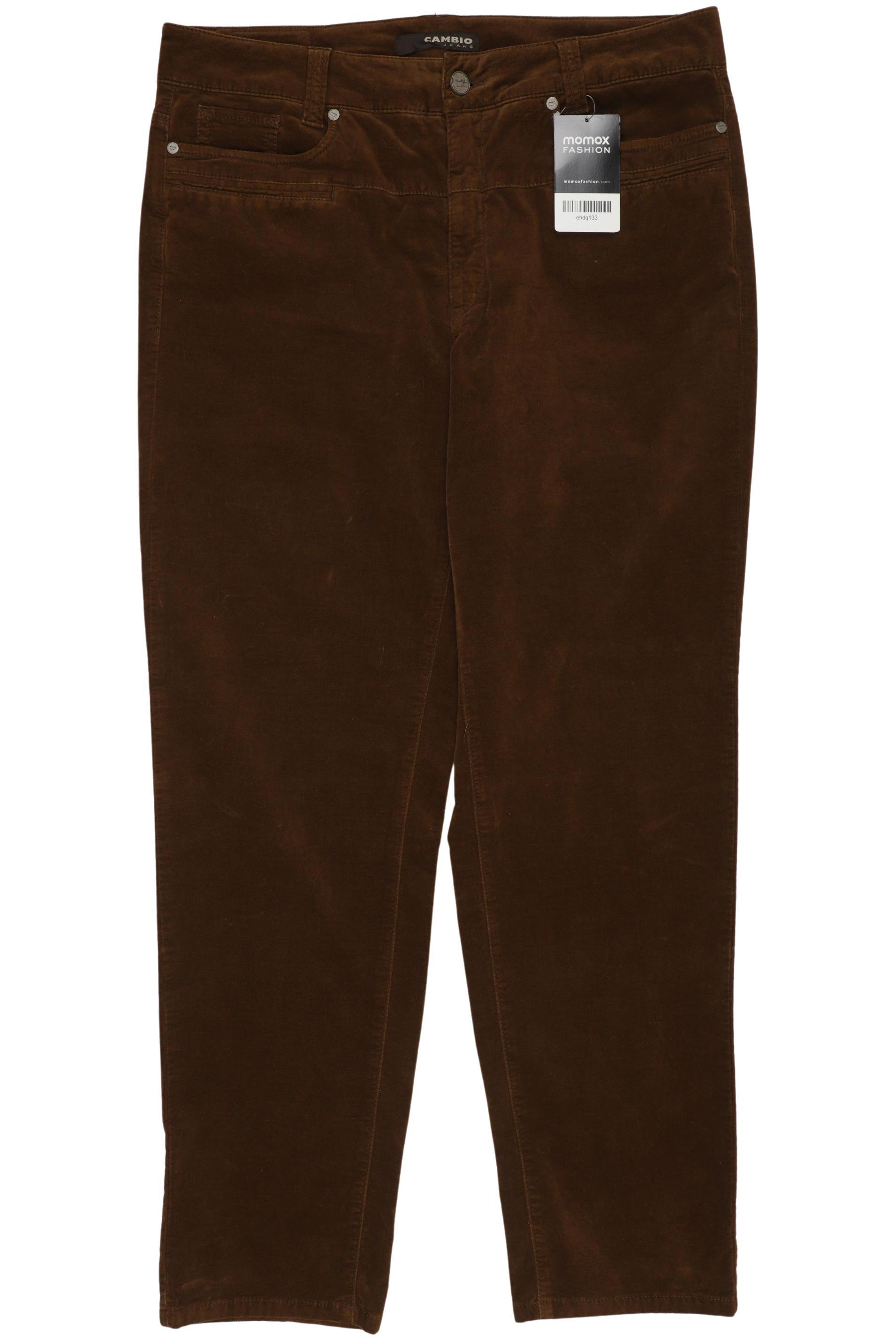 

Cambio Damen Stoffhose, braun, Gr. 42