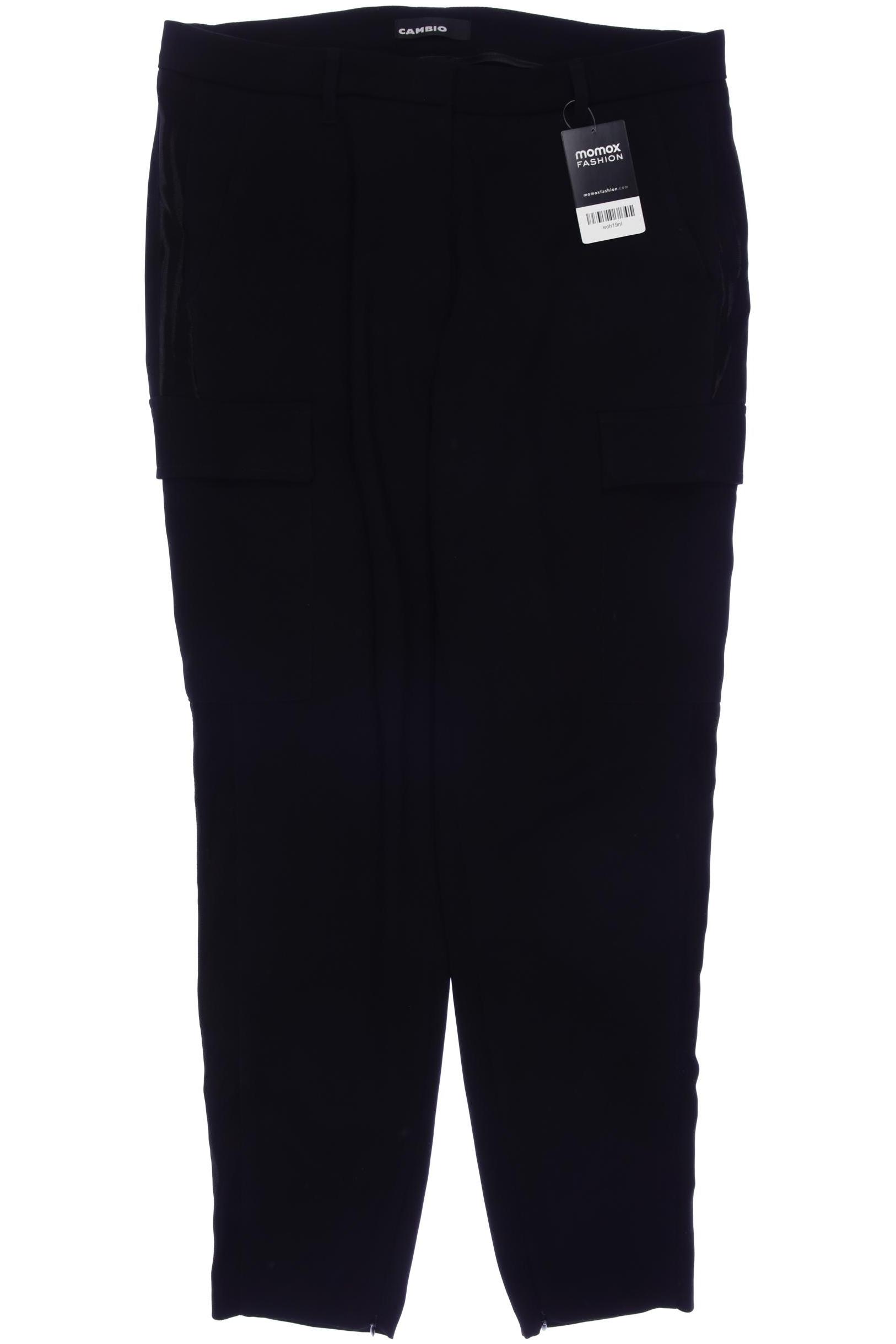 

Cambio Damen Stoffhose, schwarz, Gr. 40