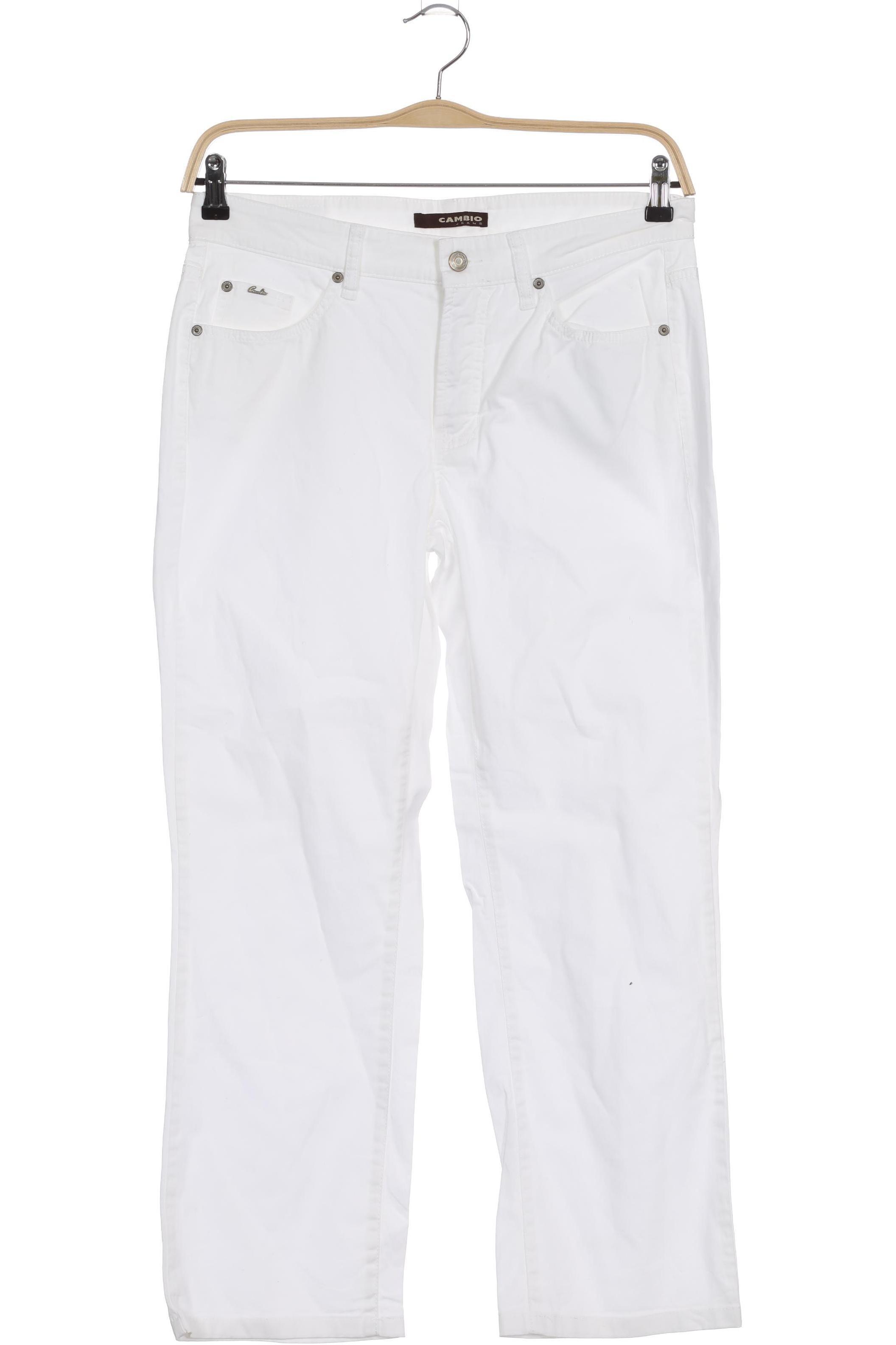 

Cambio Damen Stoffhose, weiß, Gr. 40