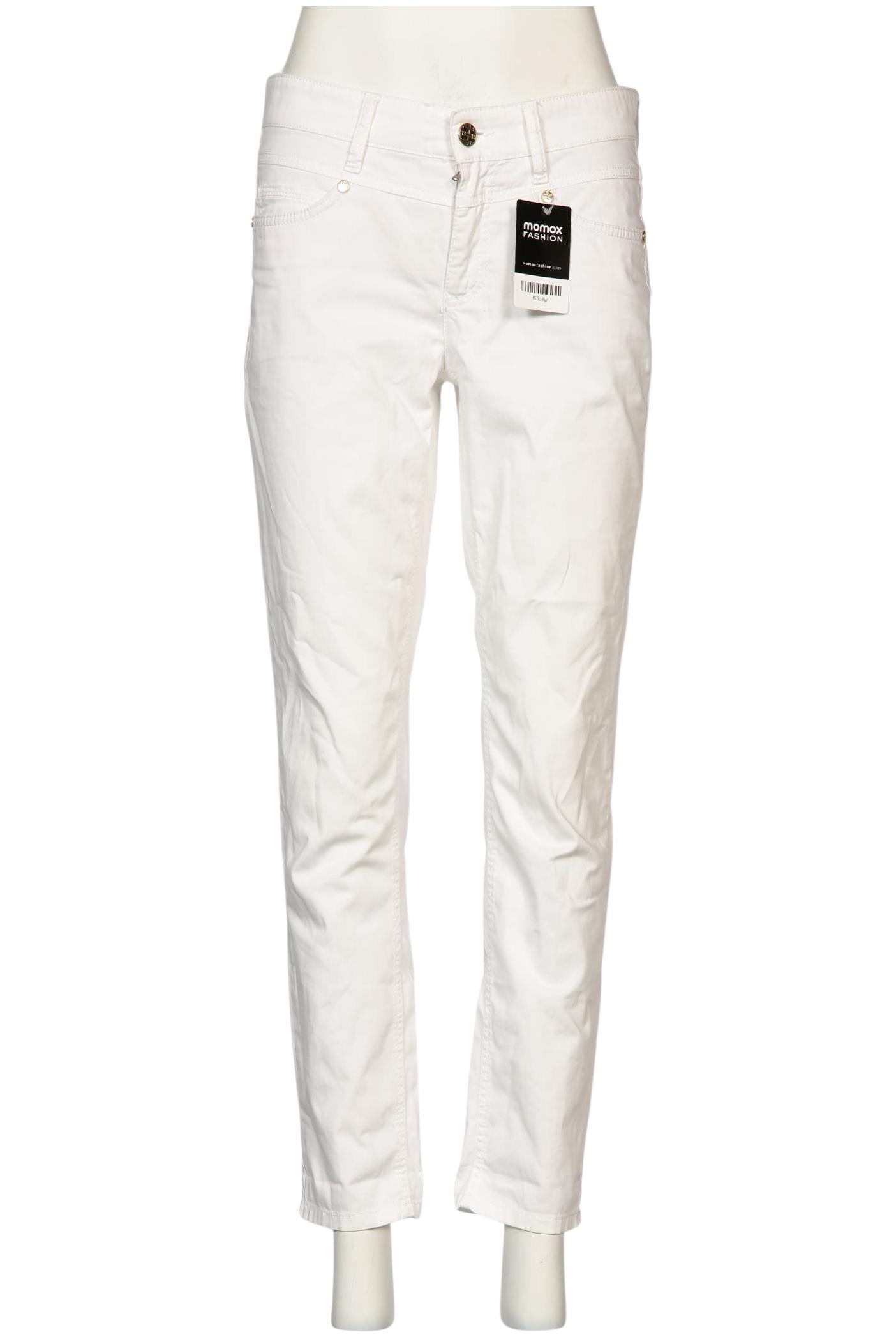 

Cambio Damen Stoffhose, weiß, Gr. 30