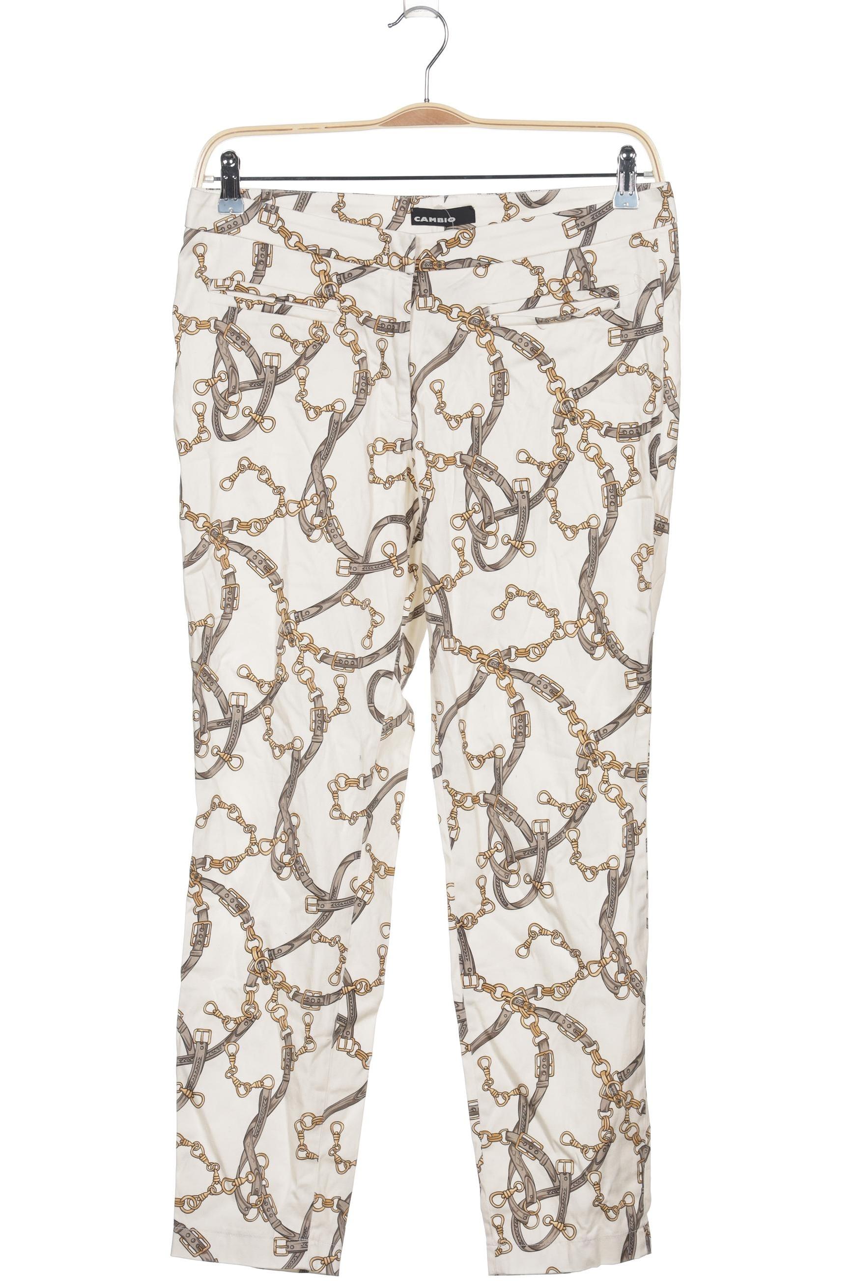 

Cambio Damen Stoffhose, cremeweiß, Gr. 40
