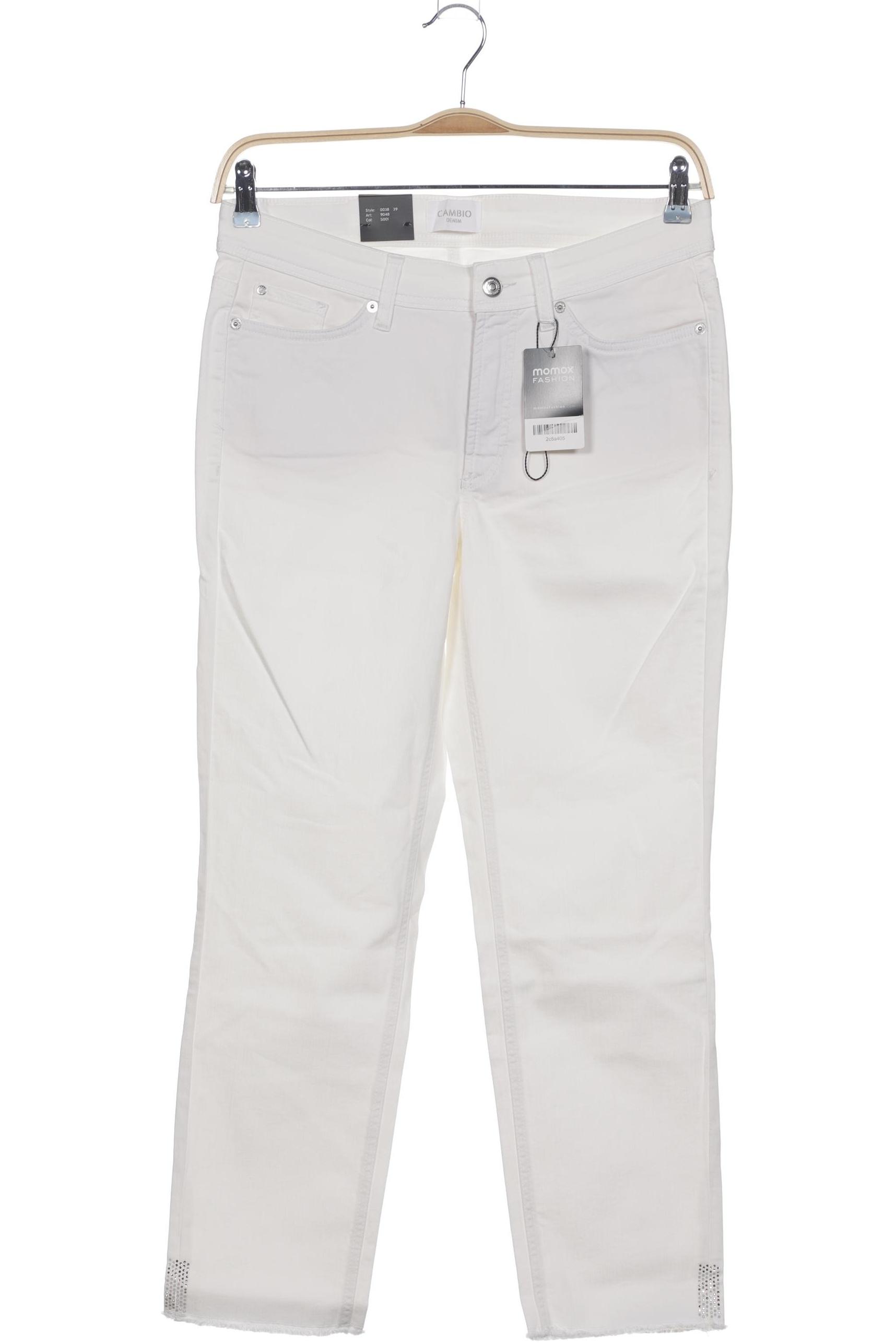 

Cambio Damen Stoffhose, weiß, Gr. 42